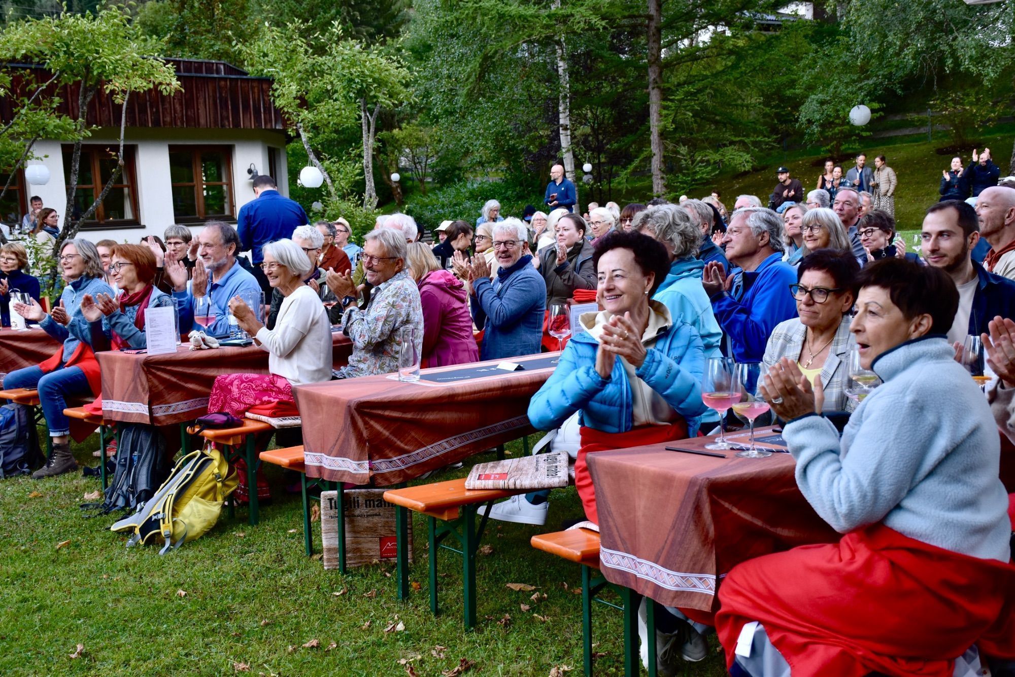 Capital Jazz Profs im Garten des Hotel Felbermayer in Gaschurn