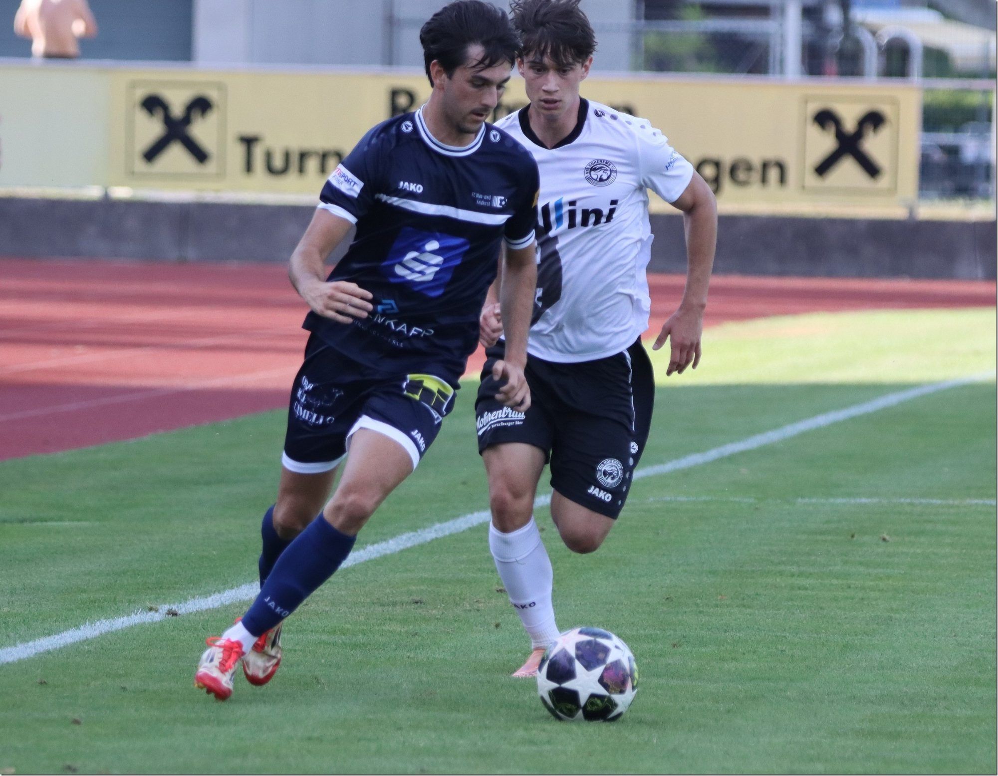 Impressionen von FC BW Feldkirch in der Testphase.