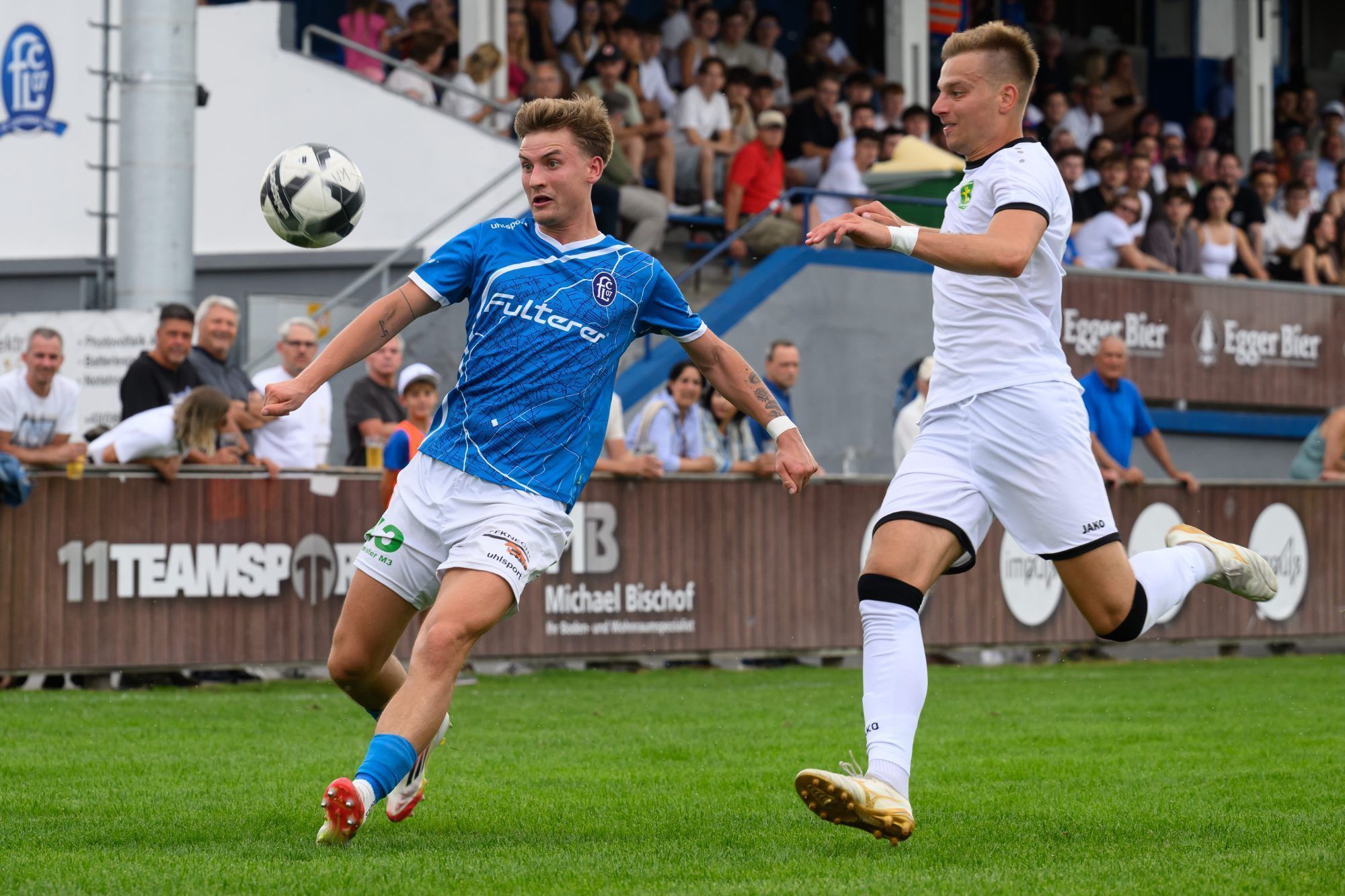 FC Lustenau gelang die Revanche nicht, verlor in Kitzbühel. VN-SCHÖLLER