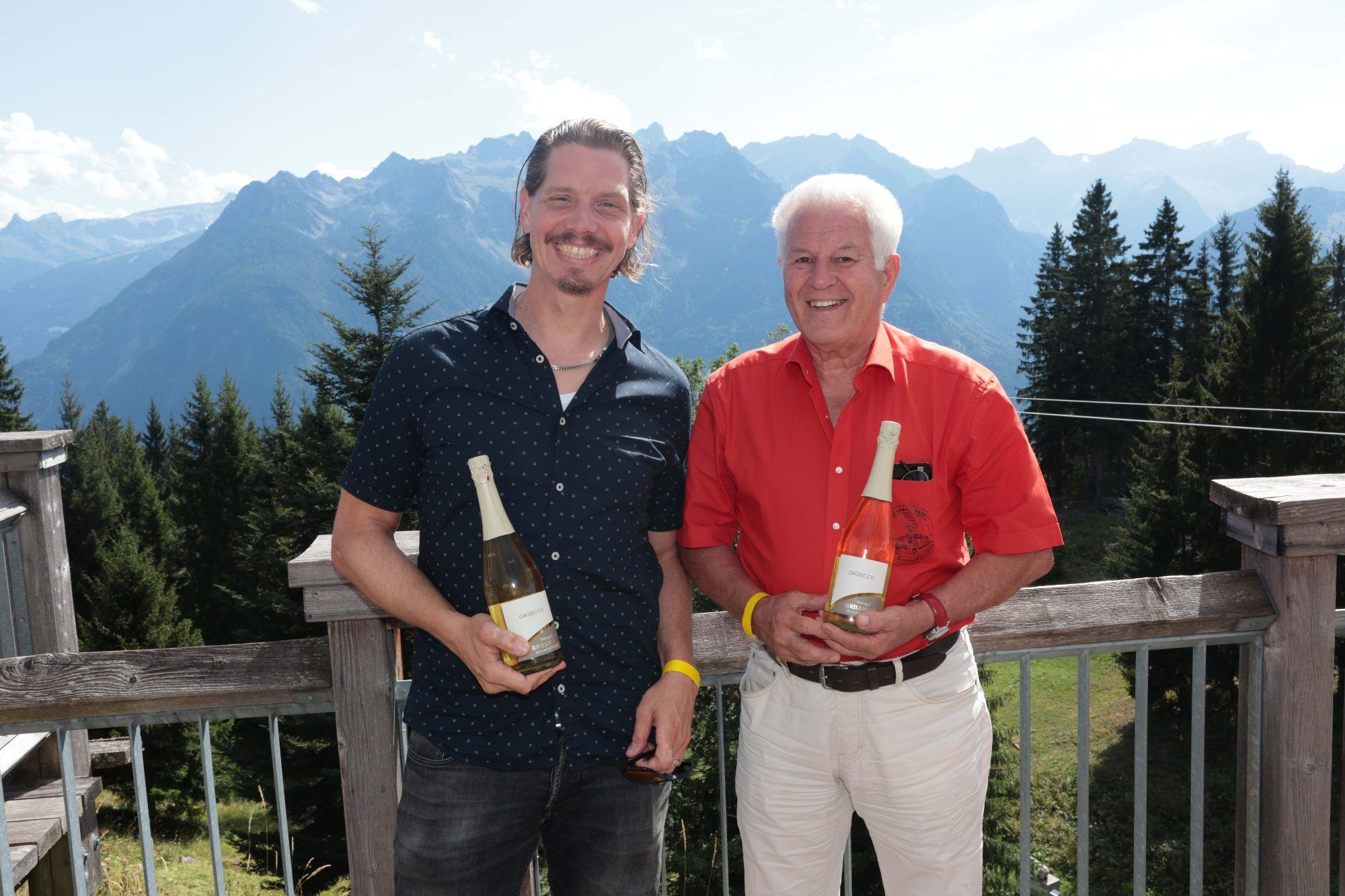 Rico Bonaconsa und Gerd Müller.