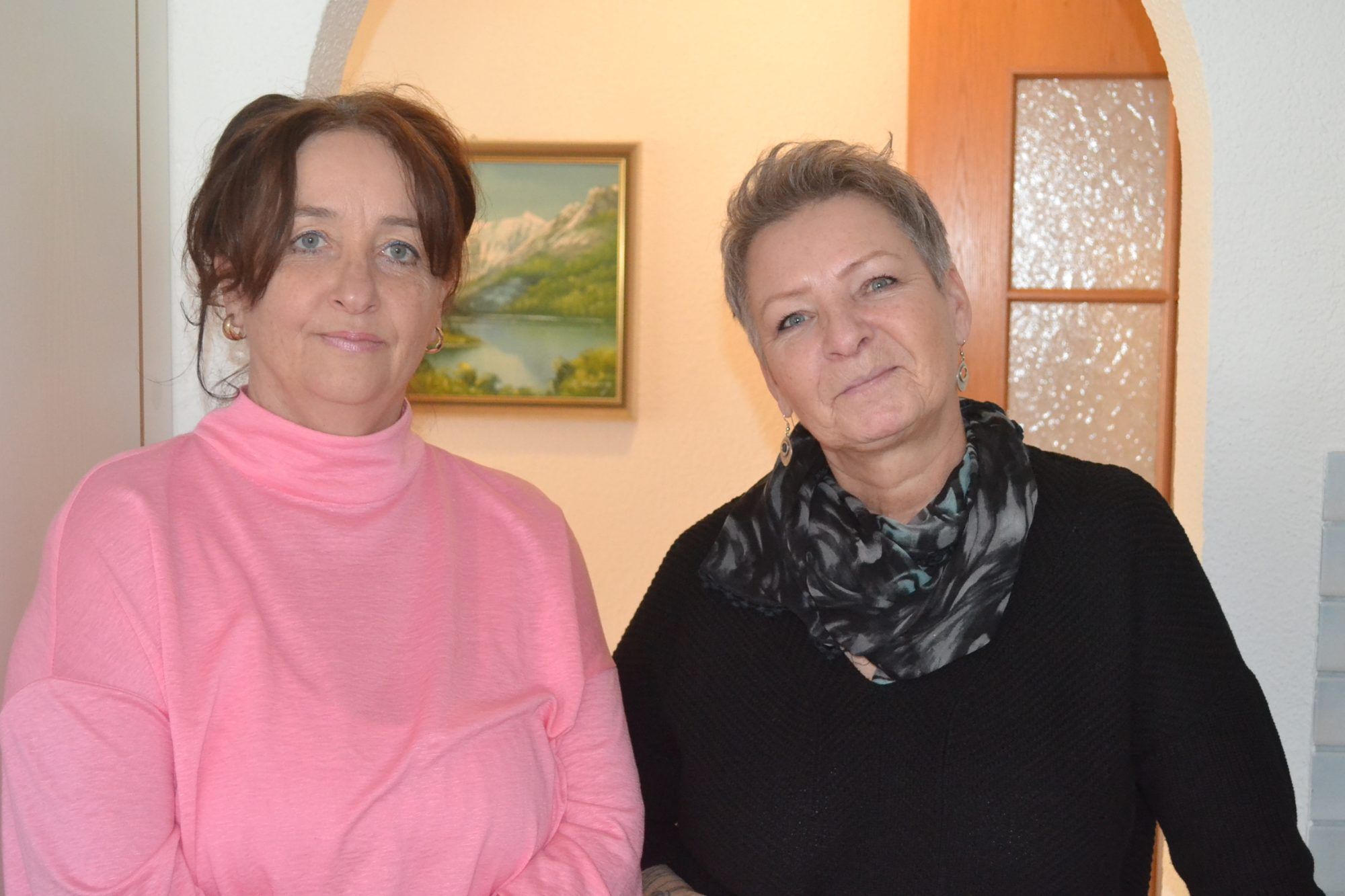 Regine Dobler und Andrea Moser gestalteten die Nachmittage in der Tagesbetreuung.
