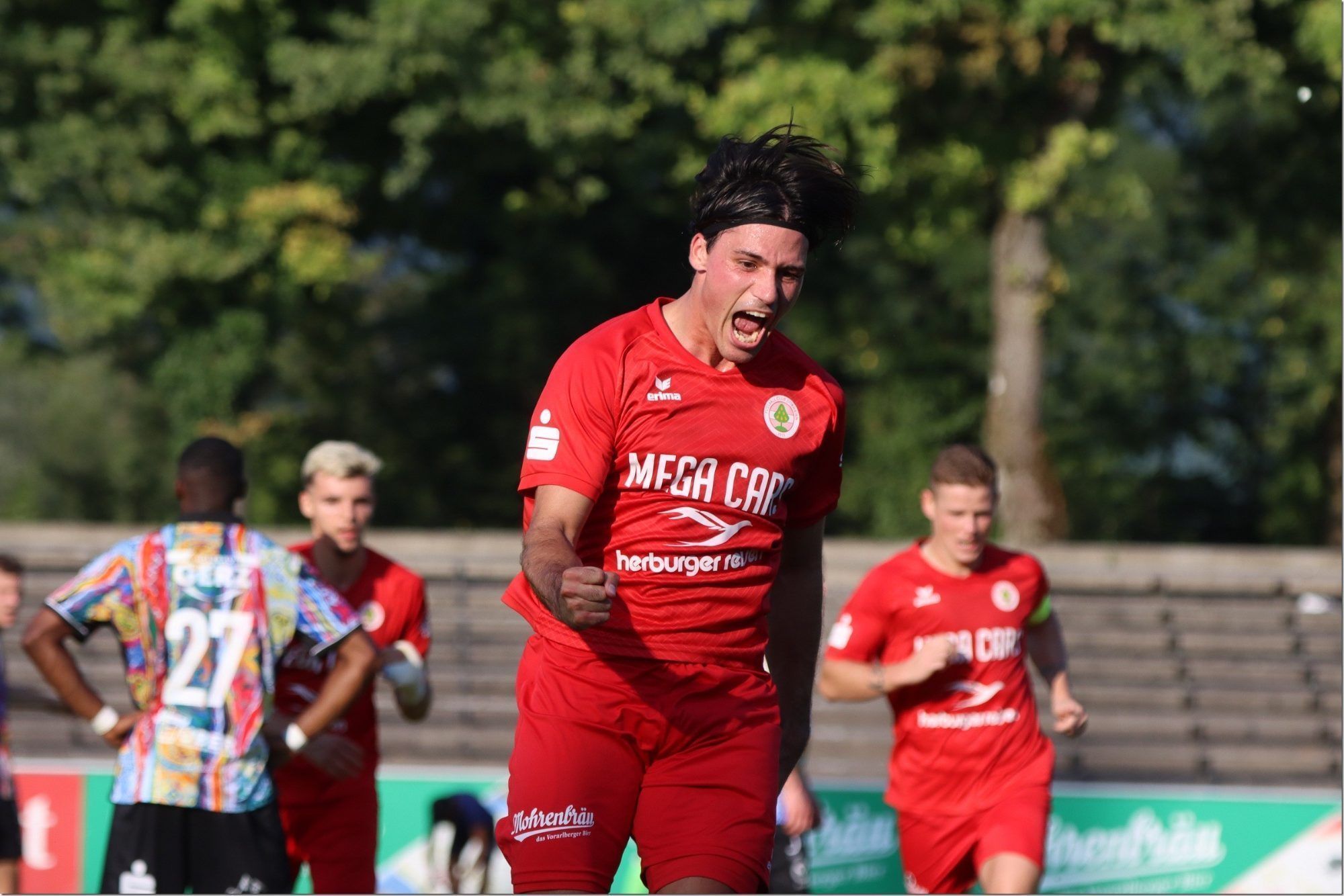 Szenen von Nicolai Bösch beim FC Dornbirn. VN-TK