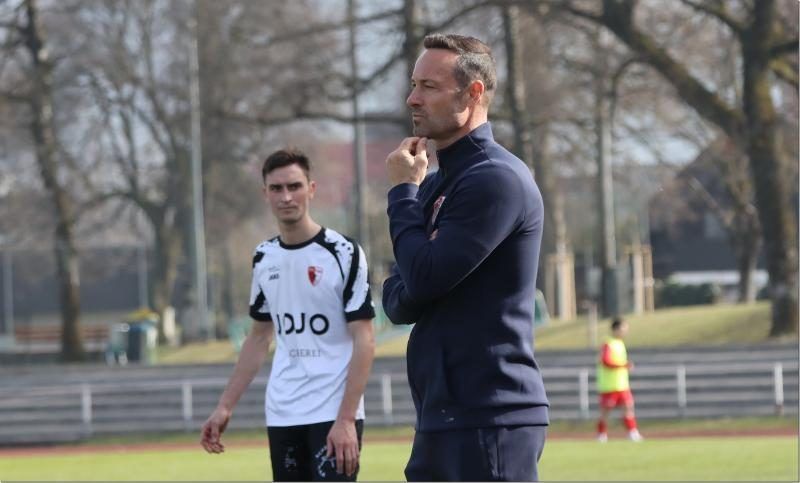 Grund zum Jubeln: Egg Trainer Jokl Baur. VN-TK