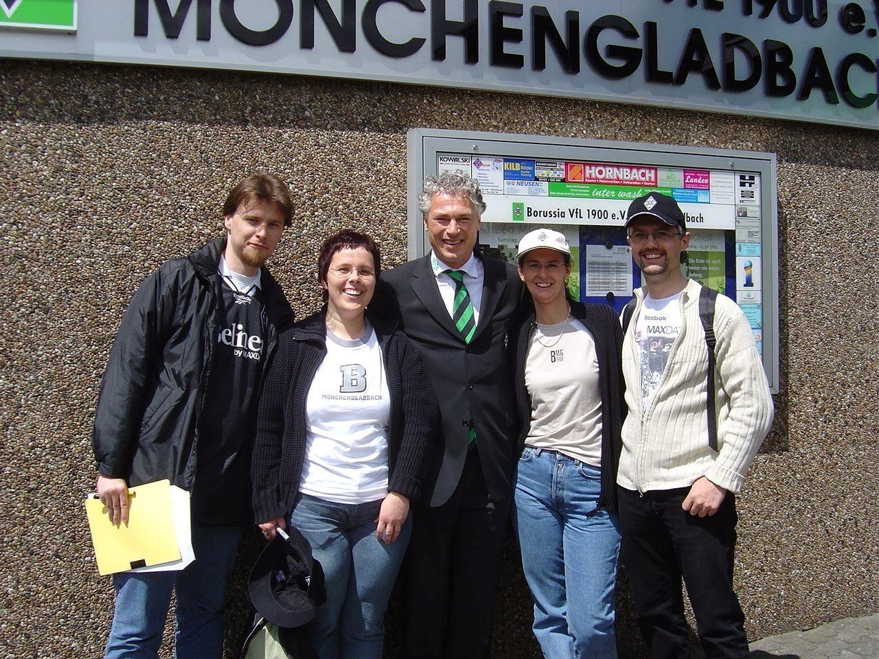 Toni Polster war 2004 Pate bei der Gründung des Gladbacher Fanclubs.