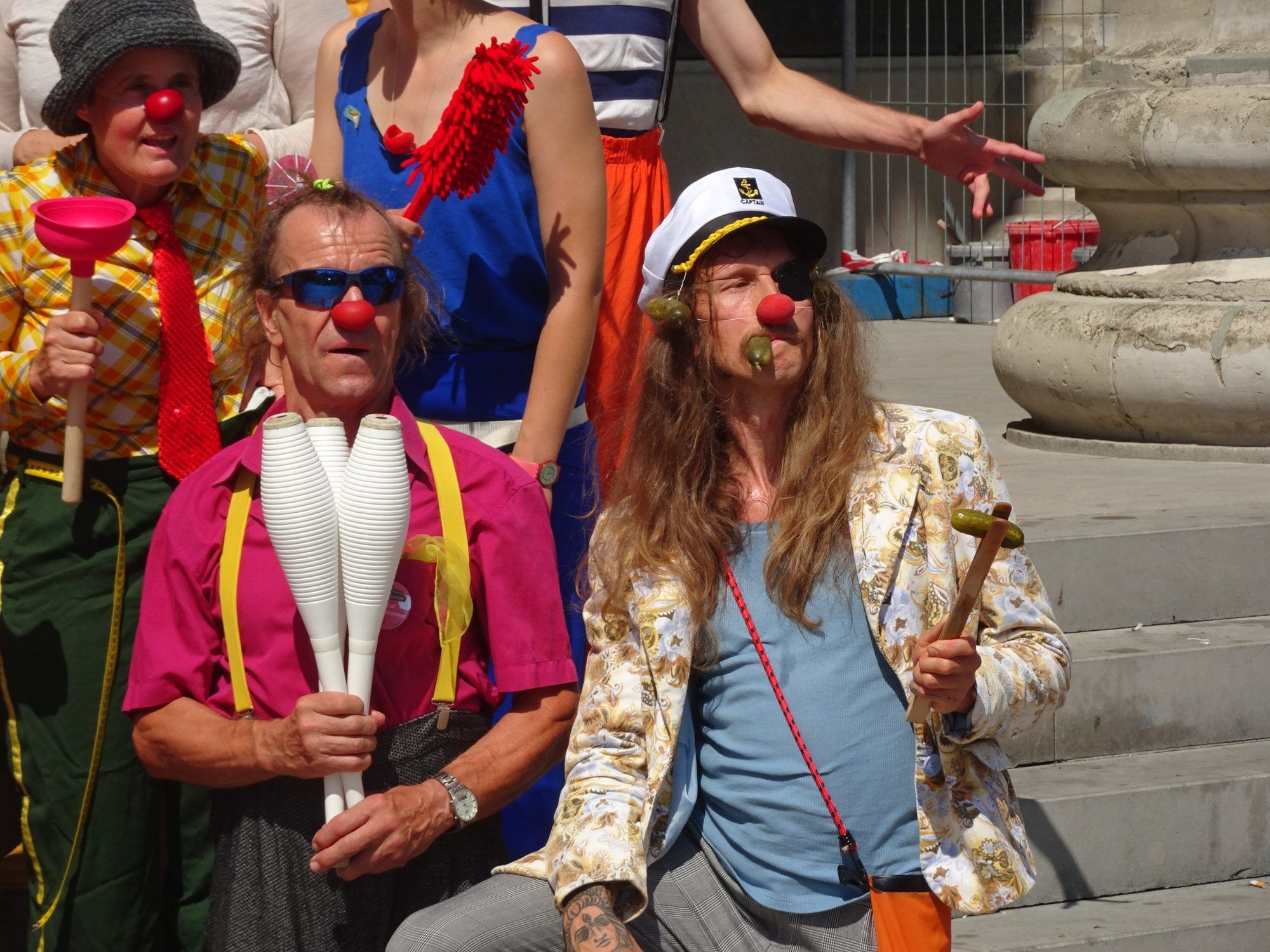 Die Clownvention setzt auf Austausch, gemeinsames Spiel und neue Kontakte.