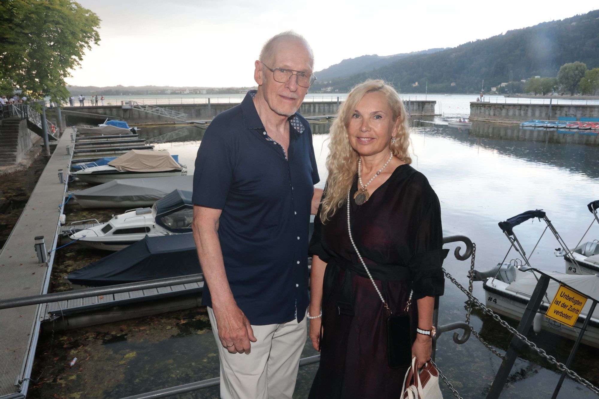 Leissing-Sohn Herbert Leissing und Tanja Leissing.