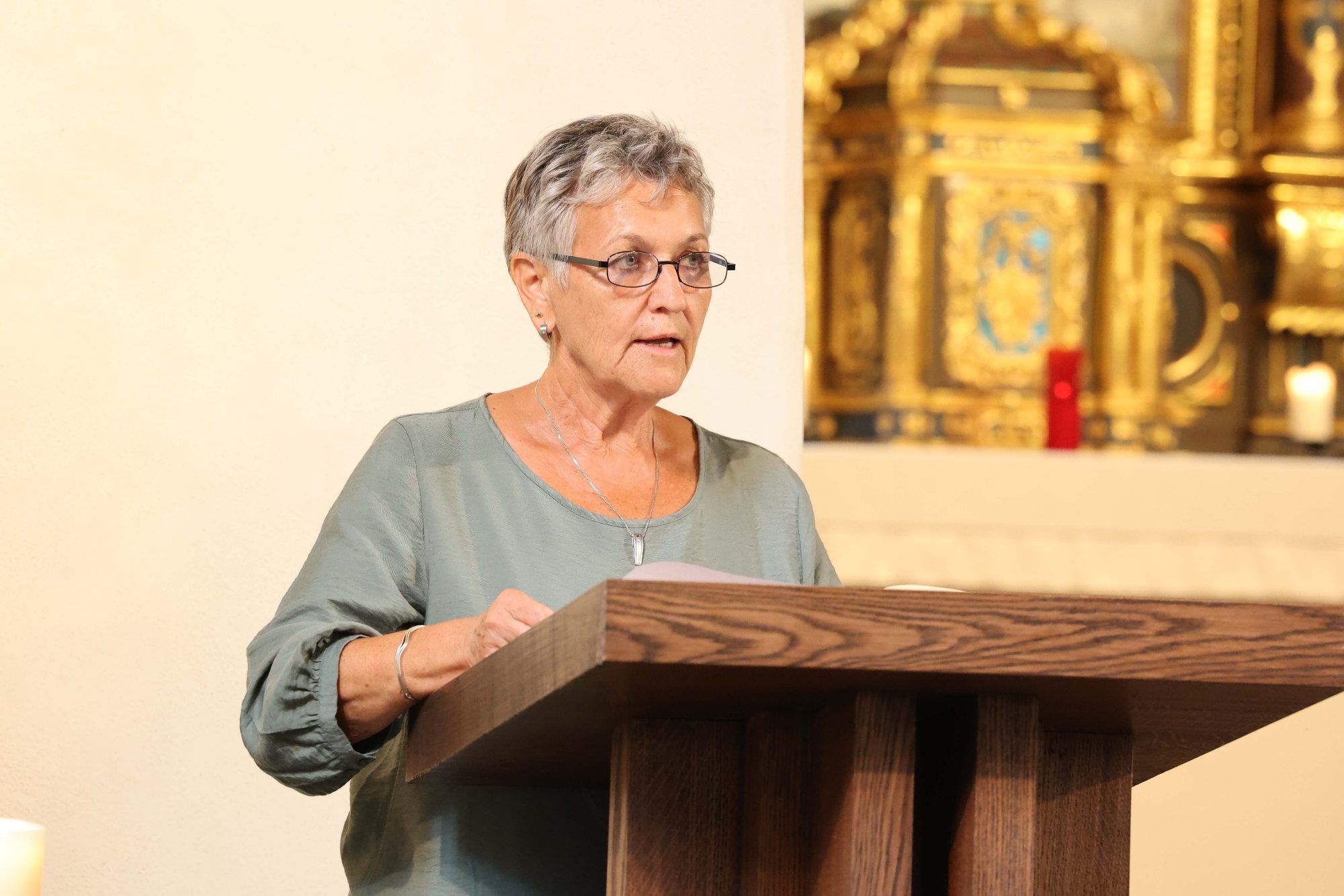 Mesnerin Barbara Moosbrugger.