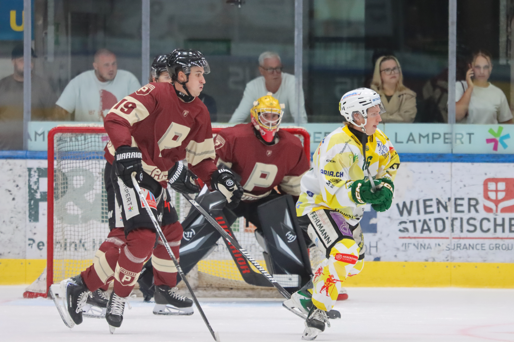 Die Pioneers überraschten im ersten Testspiel gegen Thurgau. (Foto: PIV/Dorner)
