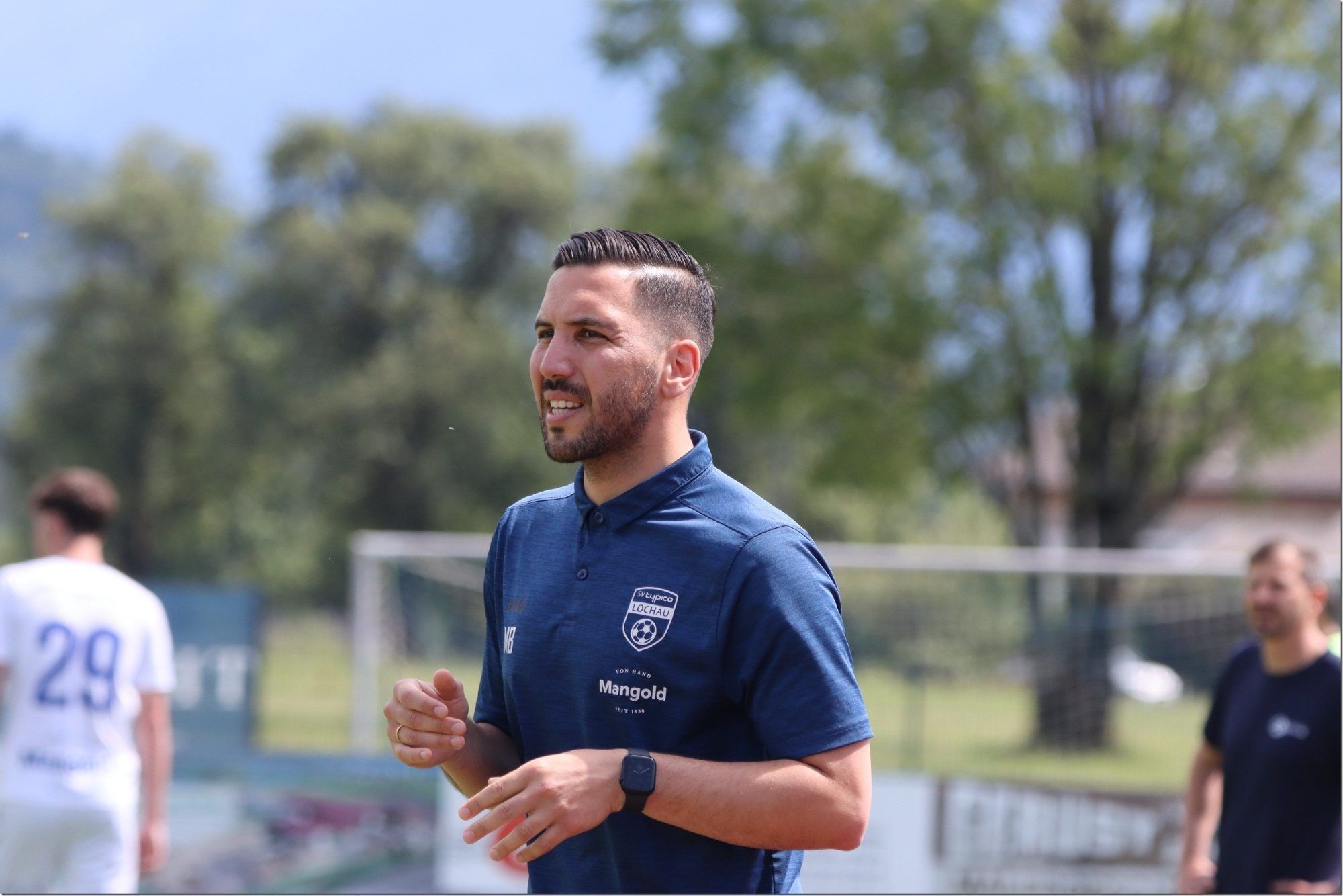 Lochau Trainer Metin Batir war nach dem Spiel enttäuscht. VN-TK