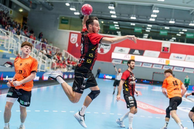 Ante Tokic im Spiel der vergangenen Liga gegen HSG Graz. pauschal
