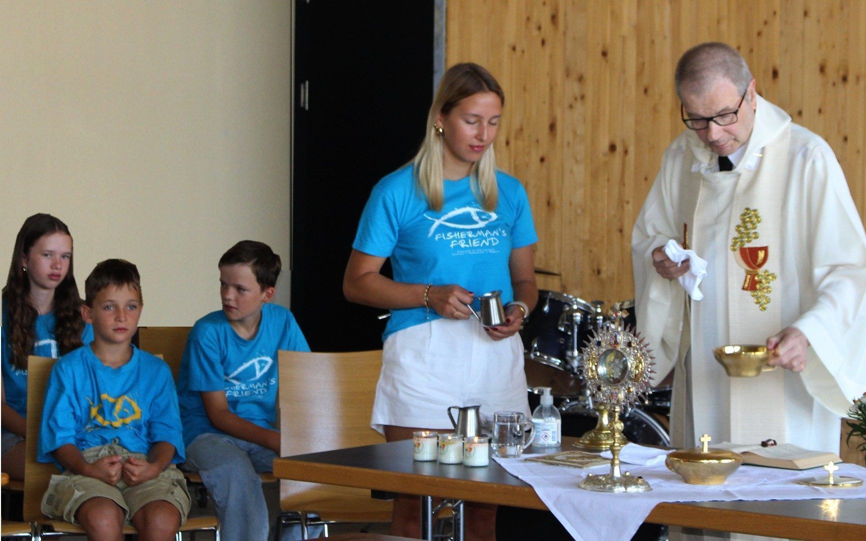 Landesfeuerwehrkurat Dominikus Matt feiert mit Gästen aus nah und fern um 9.30 Uhr den Gottesdienst.
