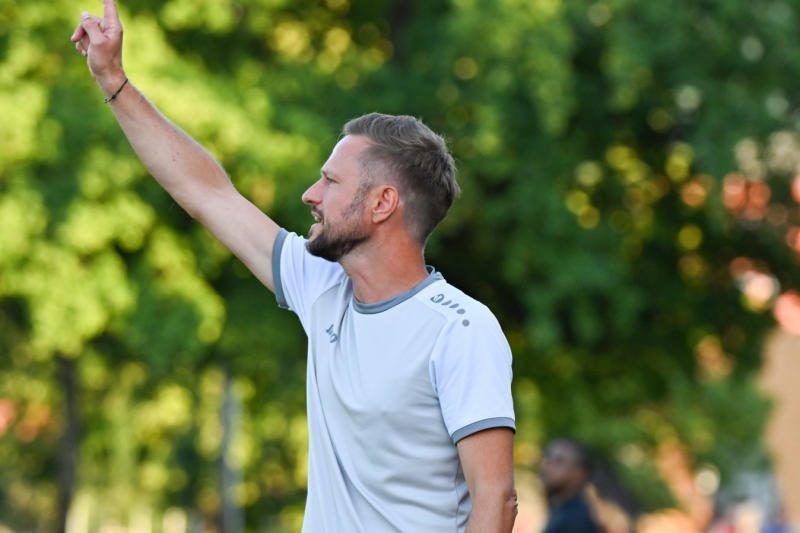 Jubel bei Wolfurt Aufstiegsmacher Jürgen Maccani. VN-SERRA