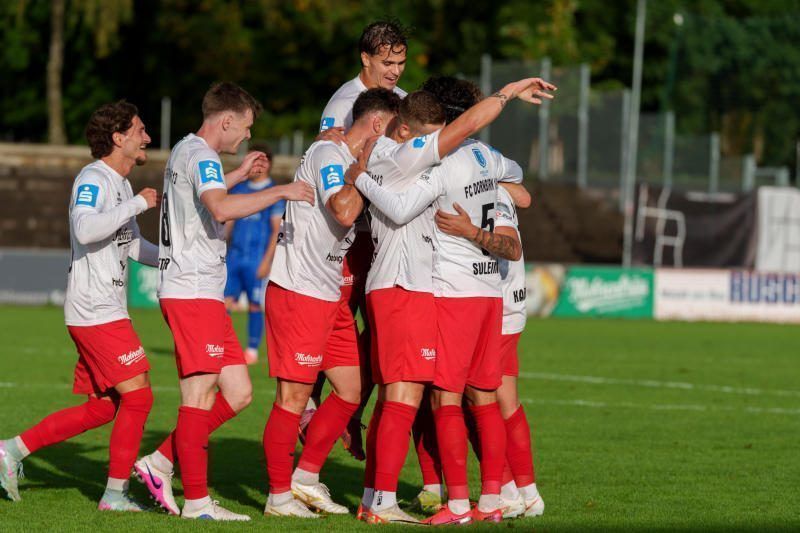 Torjubel zuhauf für die Rothosen. VN-STIPLOVSEK