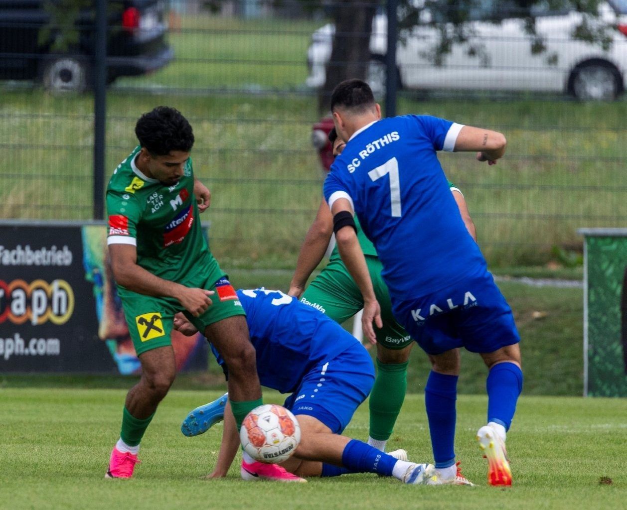 Impressionen vom Derby Röthis gegen Lauterach. Bilder von VN-PAULITSCH