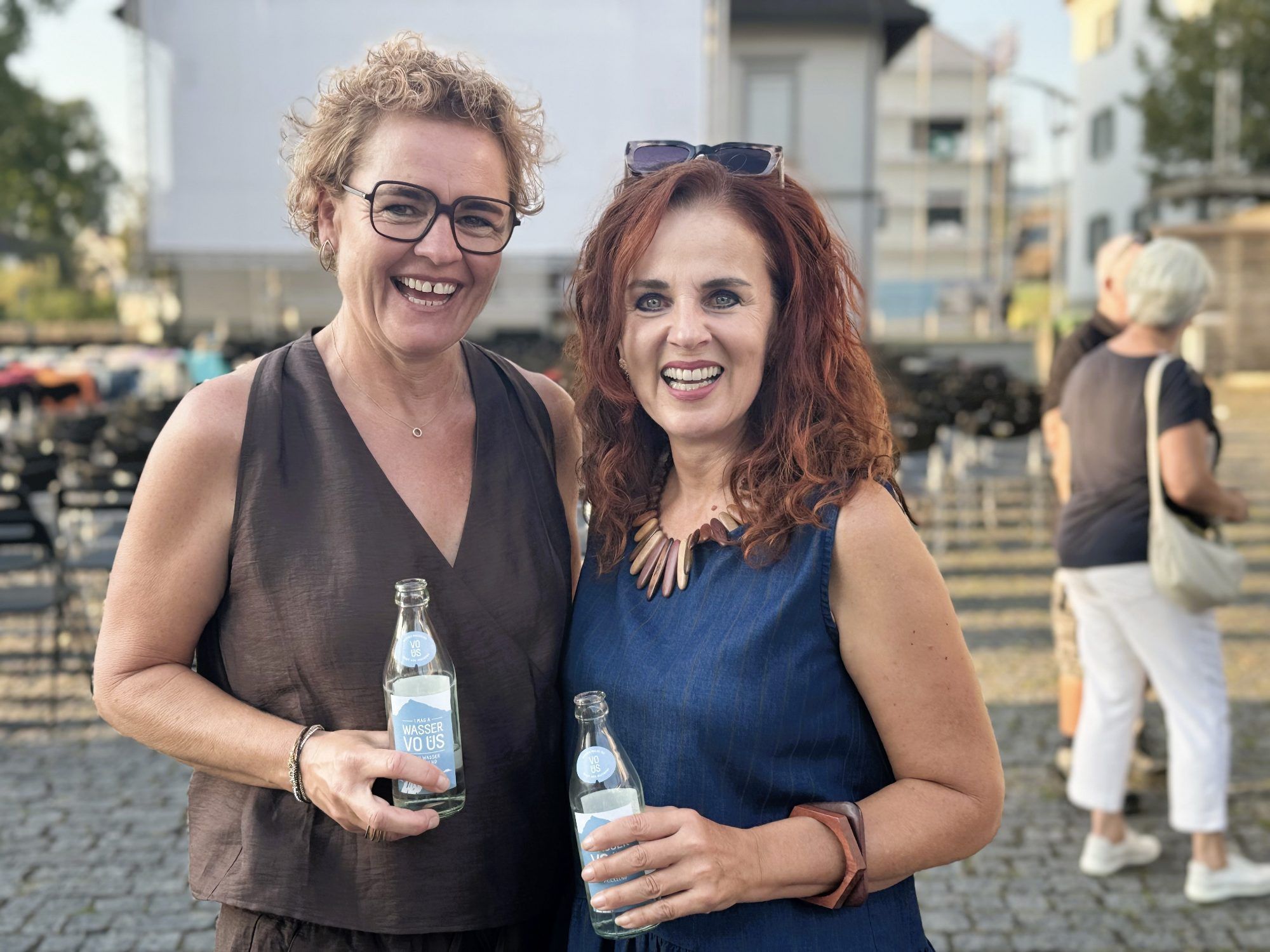 Manuela Jessenitschnig und Angelika Lins (Uniqa) genossen den Abend.
