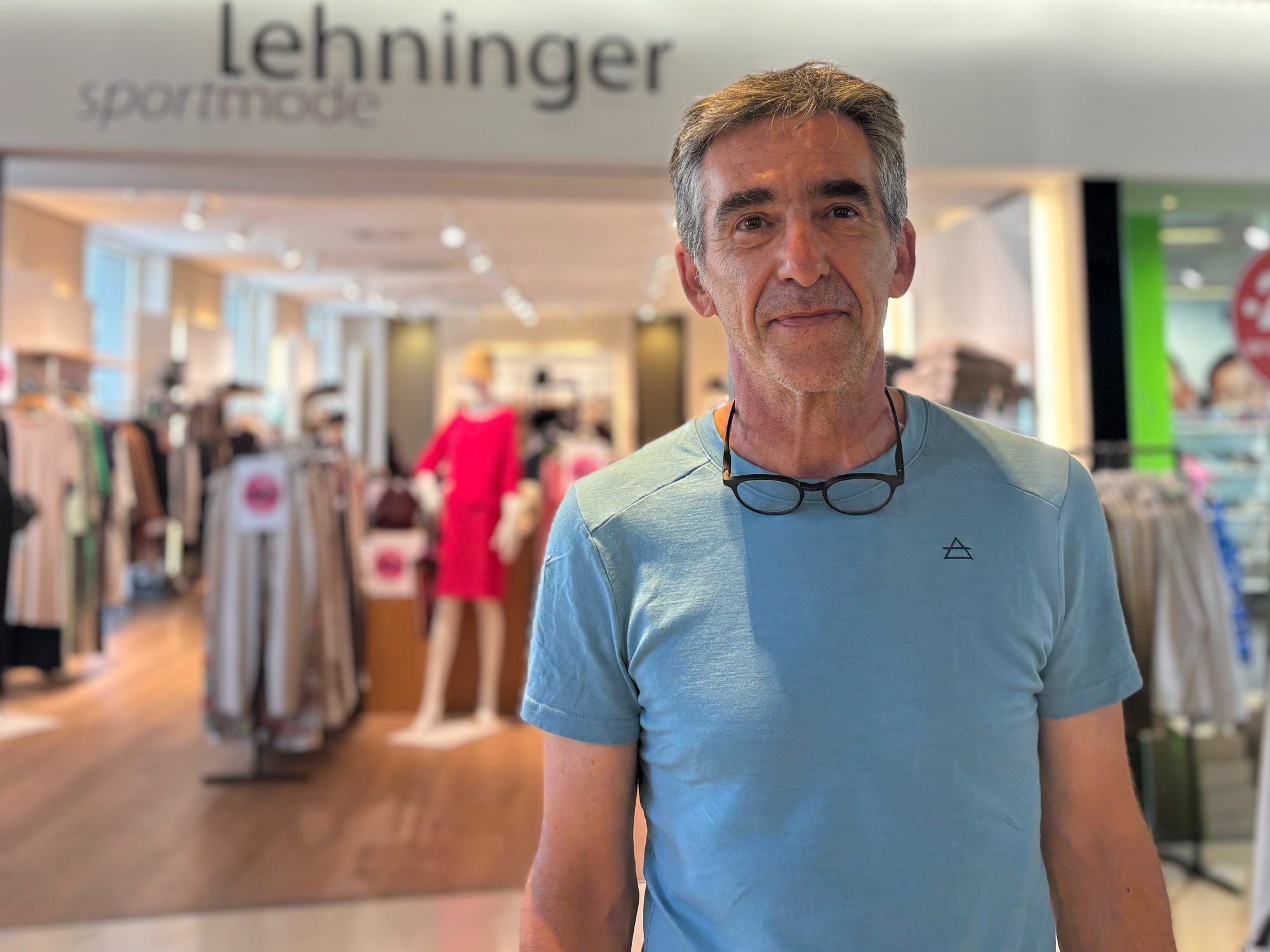 Sport Lehninger spürt nur leichte Rückgänge der Kundschaft.
