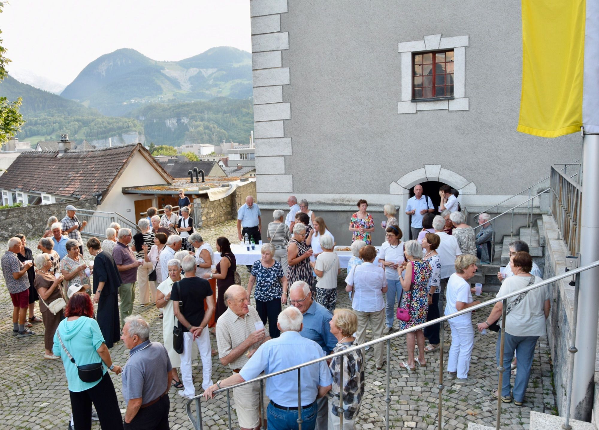 Am Laurentiusfest in der Pfarre Bludenz Heilig Kreuz spielte das Wetter auch in diesem Jahr mit.