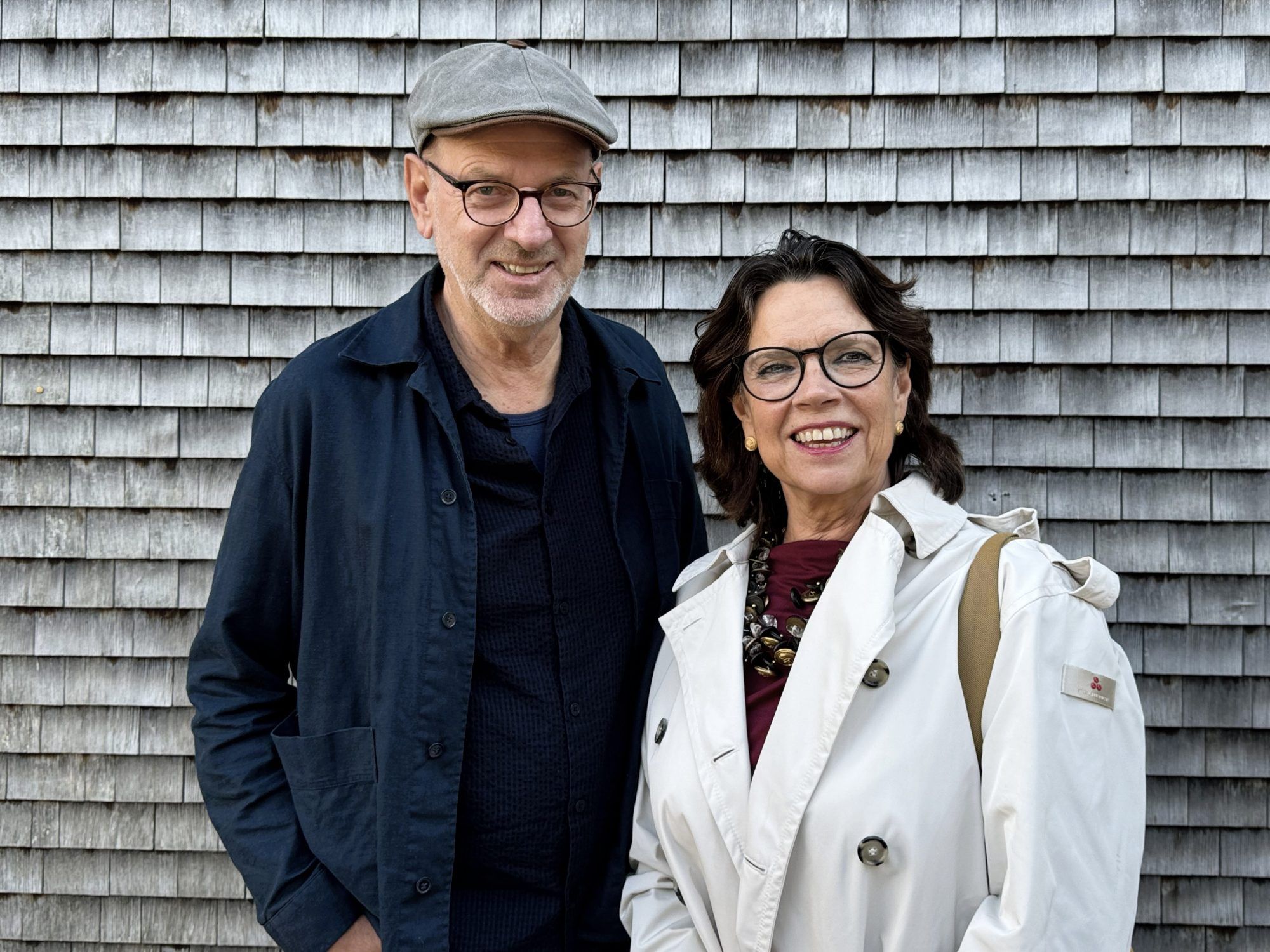 Mediator Gerhard Pušnik und Verena Chlumetzky-Schmid (Sommerakademie).