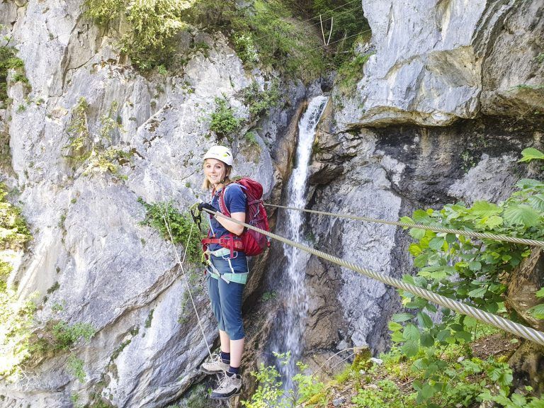 Beliebter Klettersteig gesperrt: Bürgermeister sah Felsbrocken stürzen