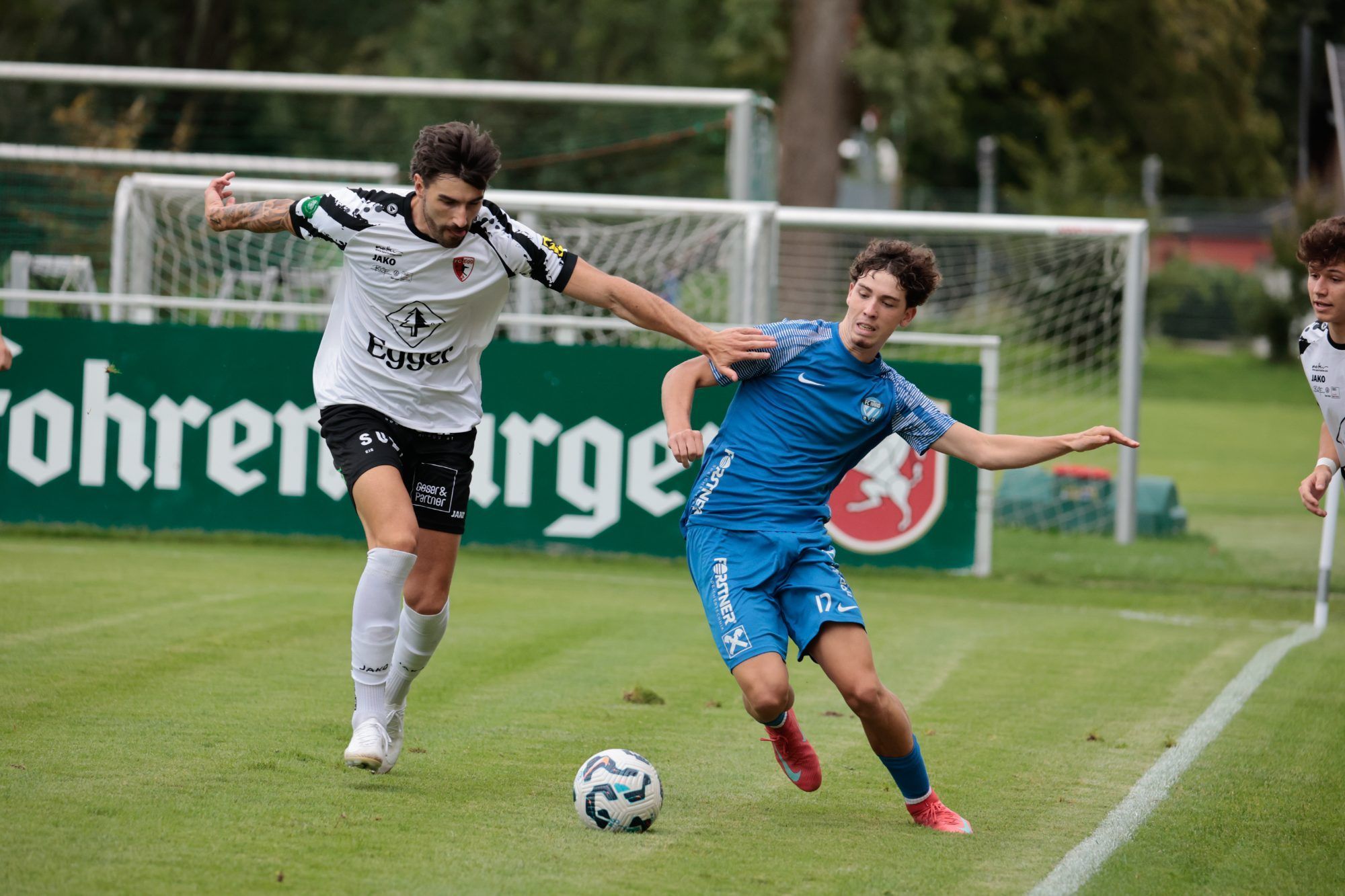 Dominik Fessler (l.) schoss für Egg drei Tore. VN-HARTINGER