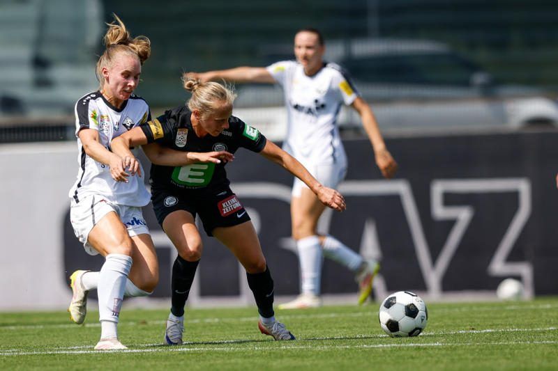 Impressionen vom Spiel SK Sturm Graz Frauen - SCR Altach Frauen. Alle Fotos: Gepa