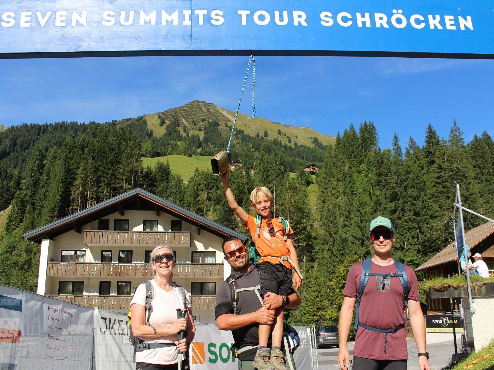 Schröcken steht am Samstag wieder ganz im Zeichen der größten Ausdauersport-Veranstaltung des Landes, der Seven-Summits-Tour. PETER STRAUSS