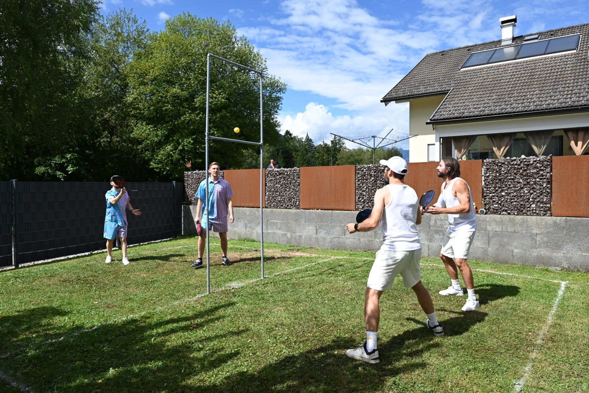 Gartenolympiade unter Freunden