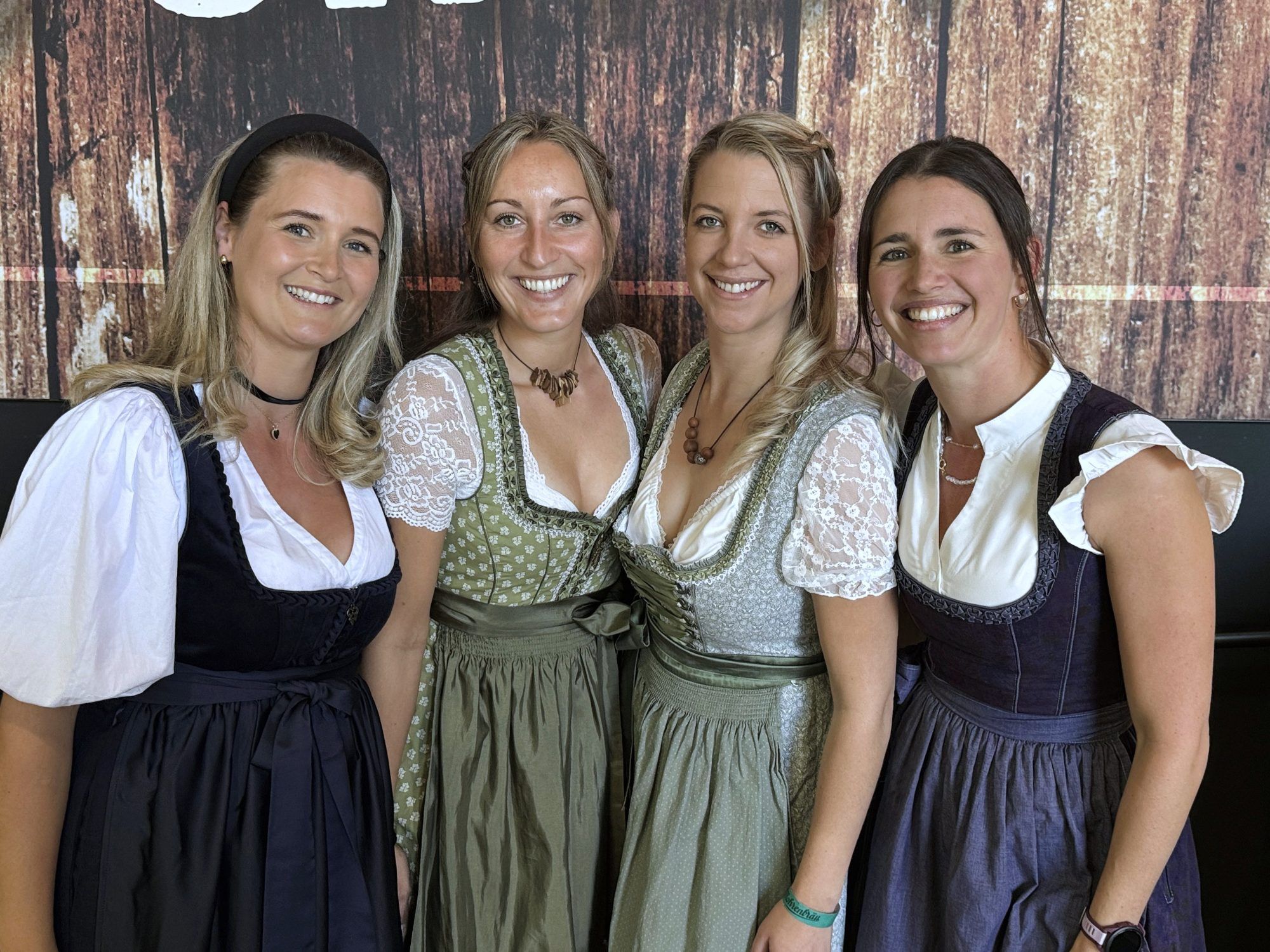 Ramona, Nati, Elisa und Julia hatten viel Spaß.