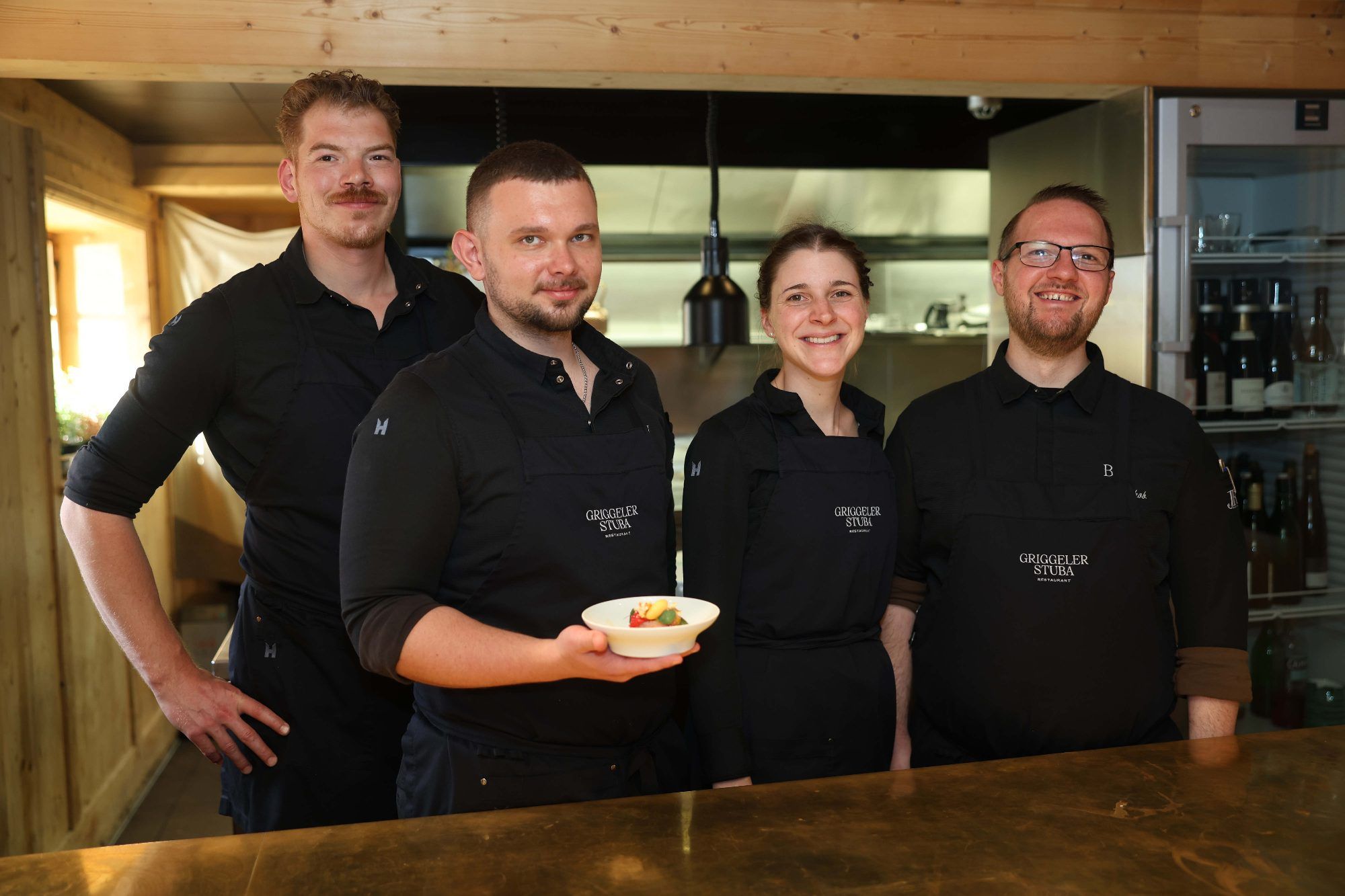 Manuel Bartsch, Viacheslav Smolenskyi, Annika und Sebastian Jakob (