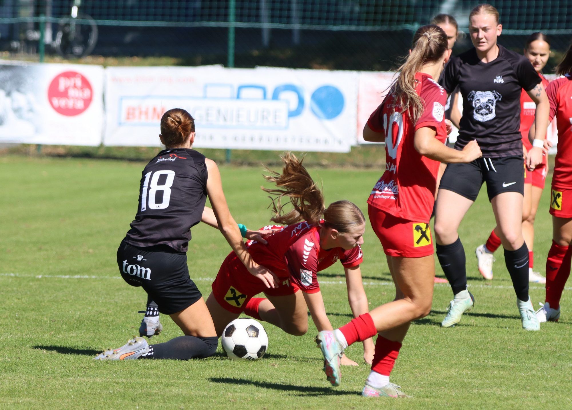 Szenen Rankweil gegen Saalfelden.