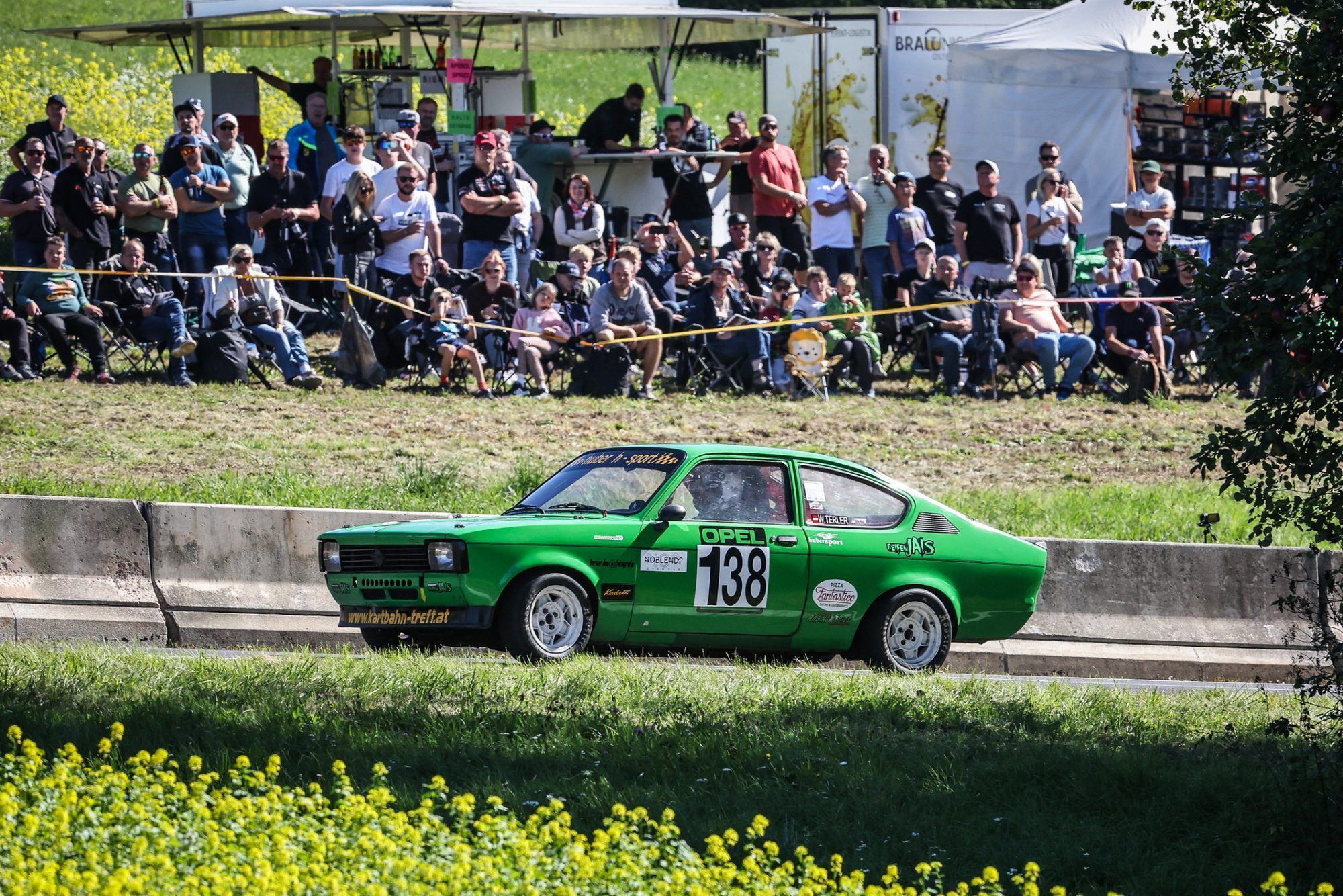 Walter Terler im Opel Kadett C