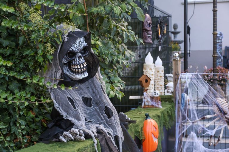 Schon einen Monat früher im Halloweenfieber: Diese Hohenemser Gärten sorgen für Aufsehen