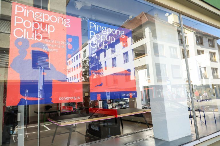 Bälle, Beats und Begegnungen: "Pong Pong" bringt Bewegung in die Bregenzer Innenstadt