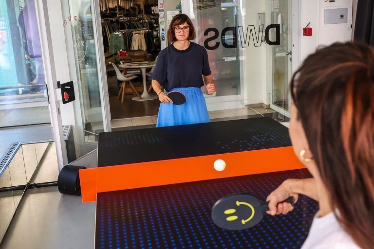 Bälle, Beats und Begegnungen: "Pong Pong" bringt Bewegung in die Bregenzer Innenstadt