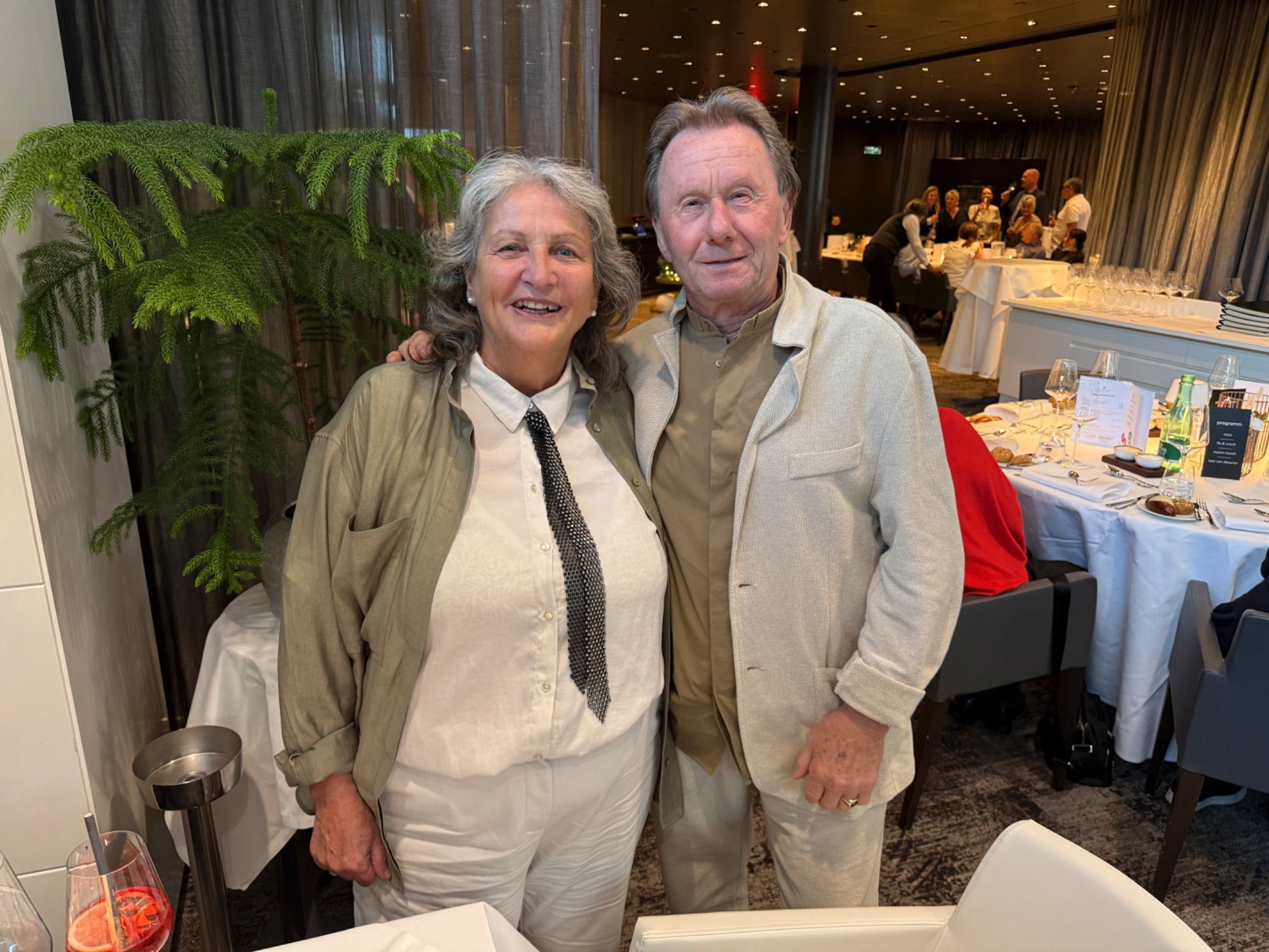 Erika und Walter Larisegger kamen aus der Schweiz angereist