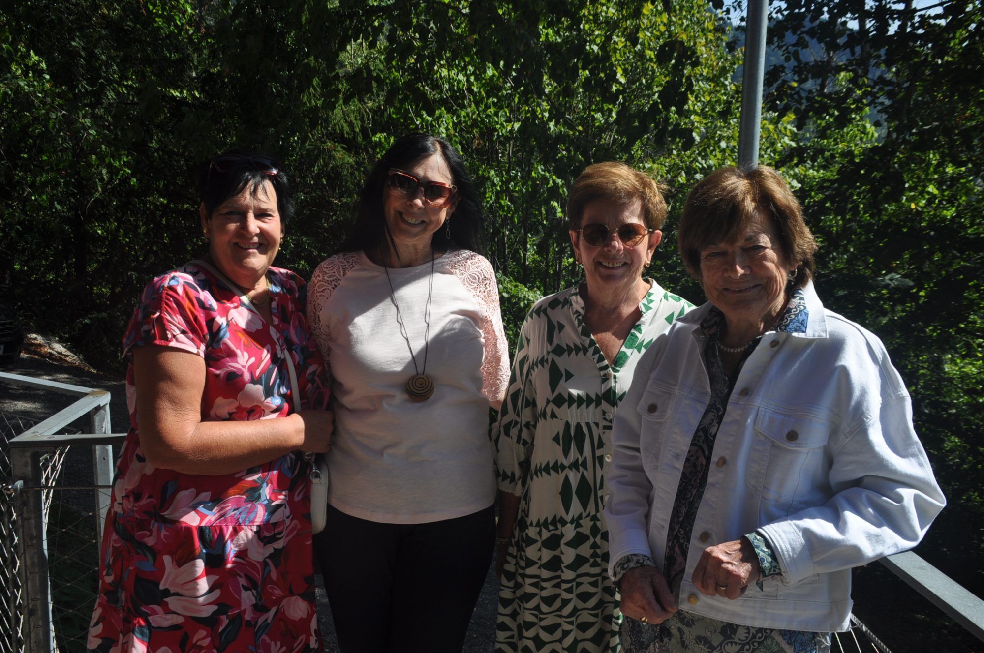 1. Monika Witwer, Rita Lintschinger, Monika Reiss, Annelies Zerlauth,