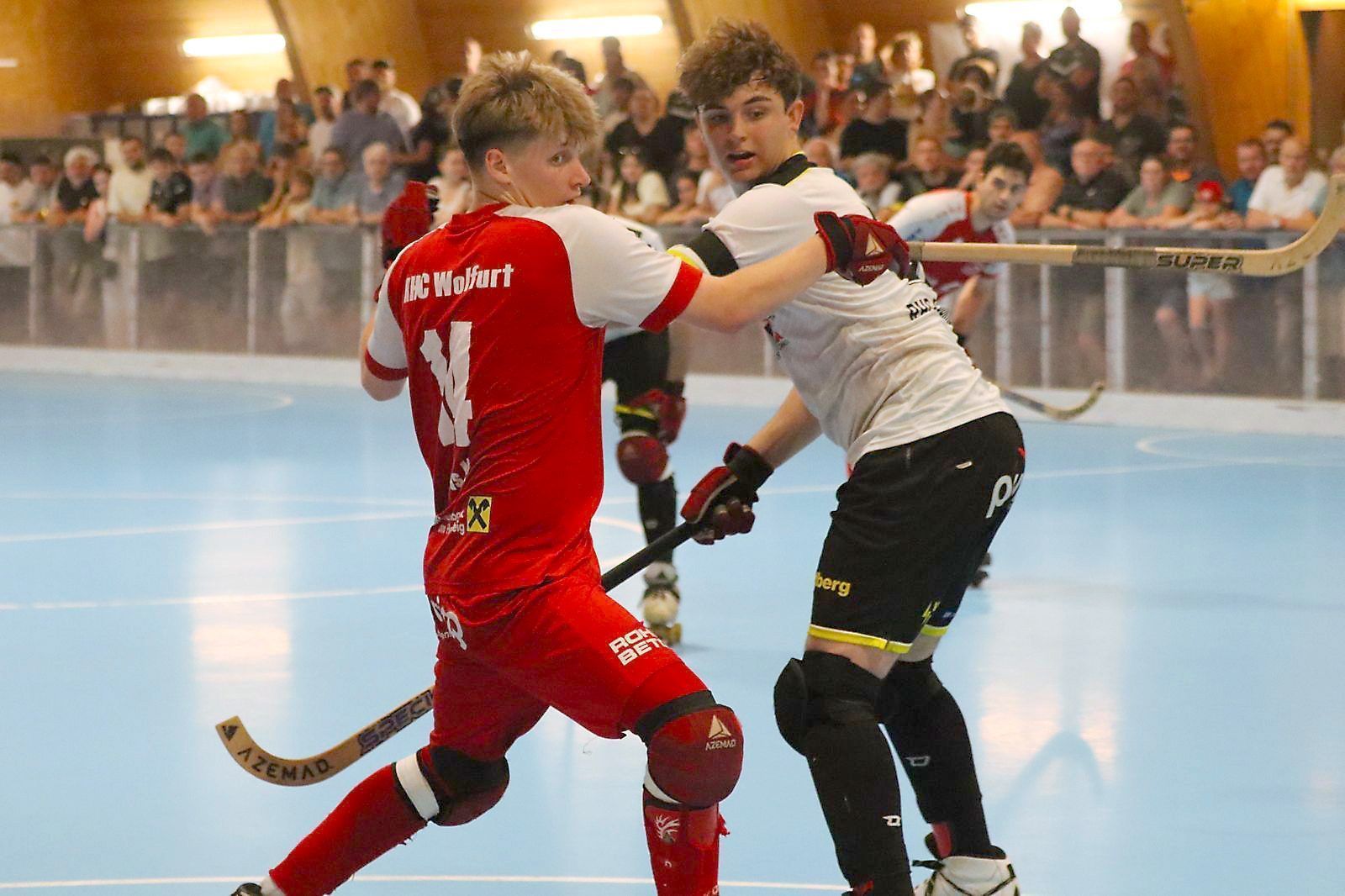 Die Fans dürfen sich gleich auf einen spannenden Rollhockey-Auftakt in der Hockey-Arena in Wolfurt freuen.