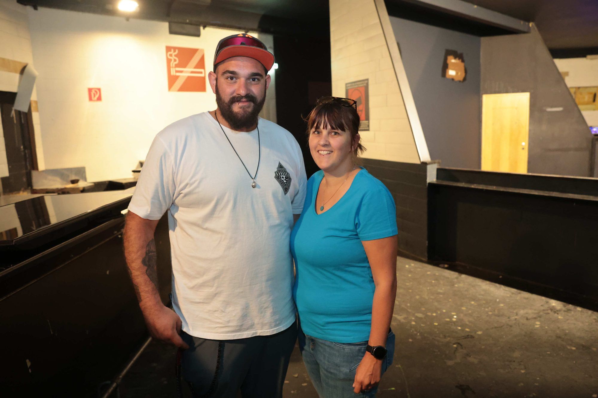 Daniel Wabnik und Aline Thoma.