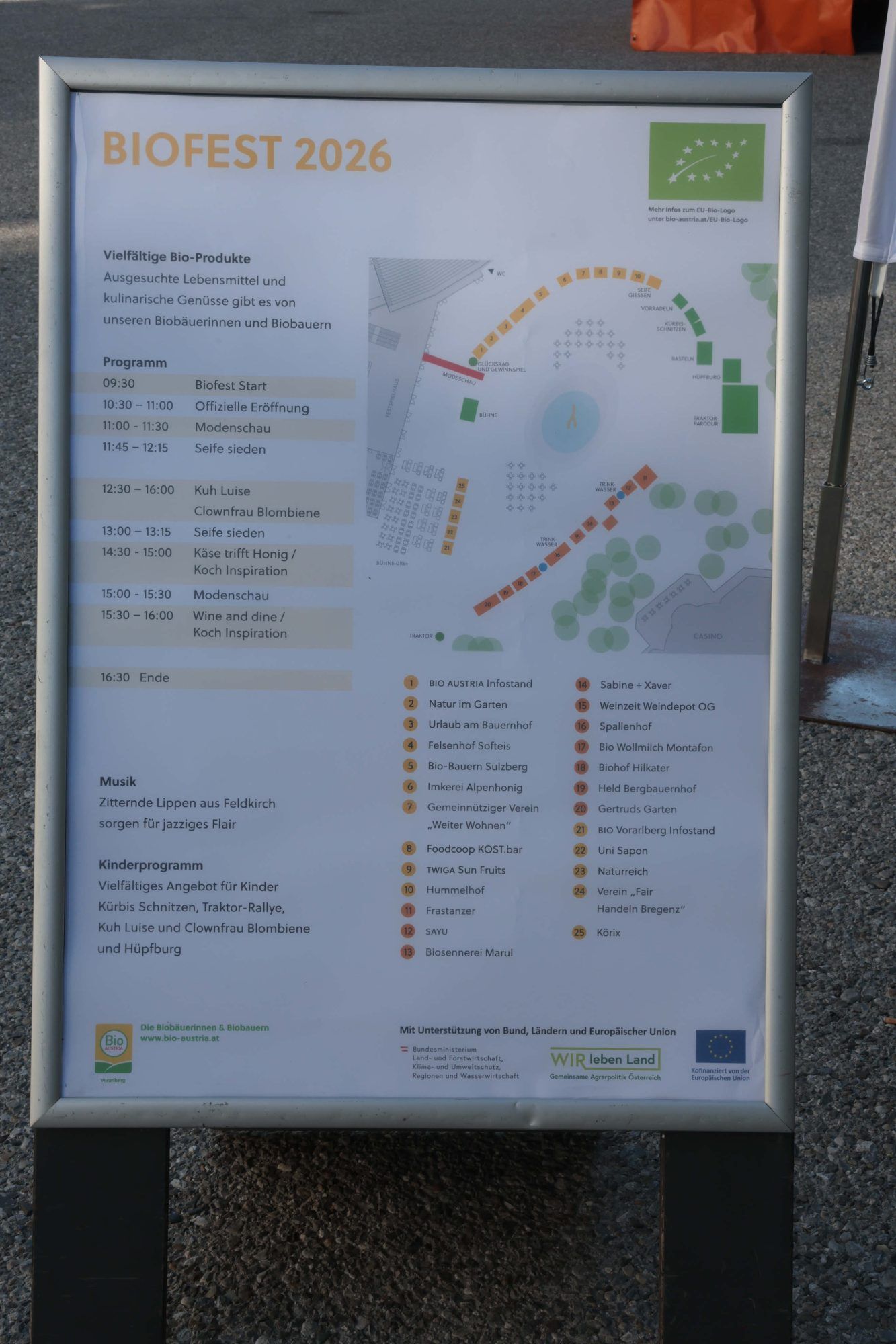 Eindrücke vom Biofest auf dem Bregenzer