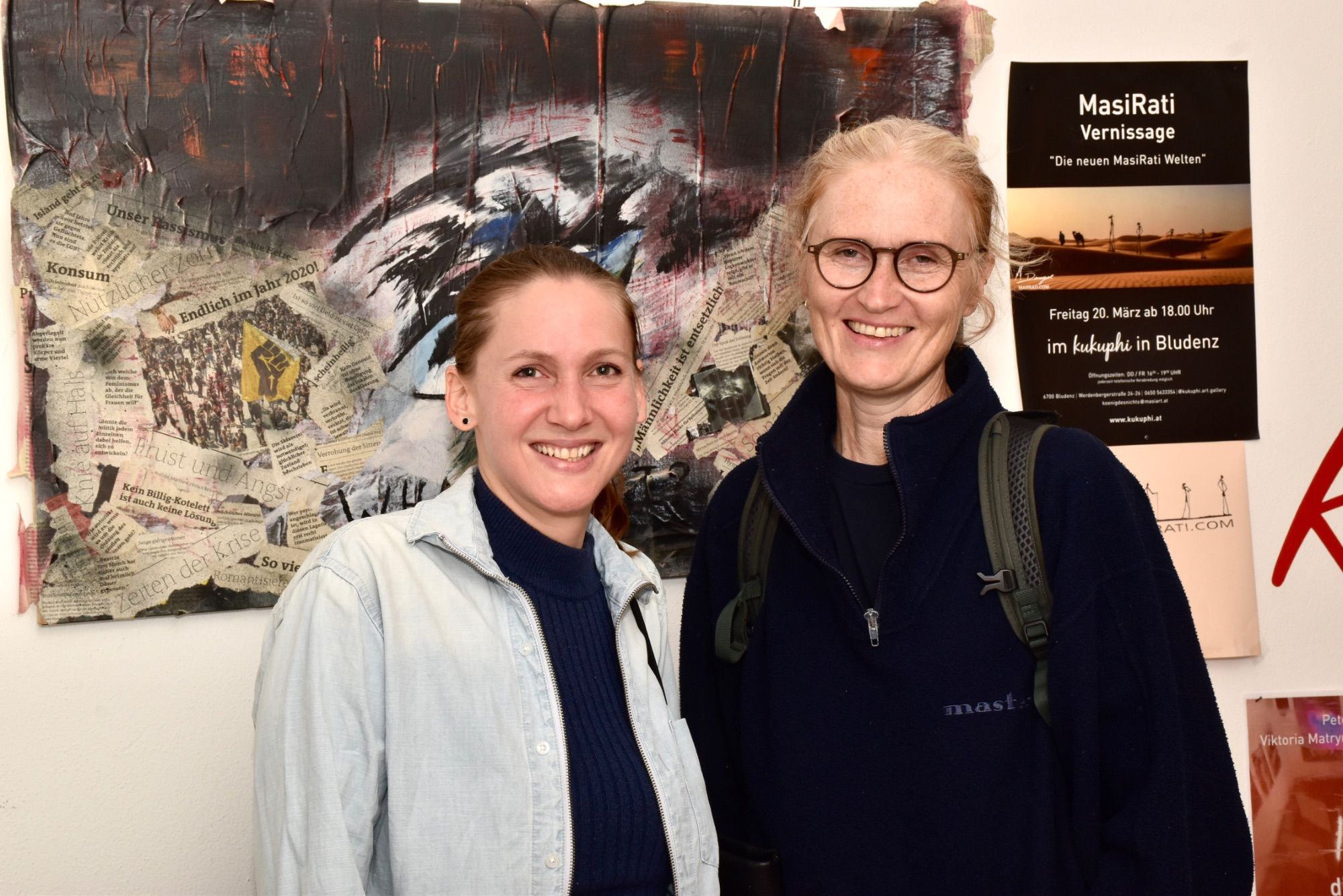 Katharina Mähr und Annette Kropshofer im kukuphi.