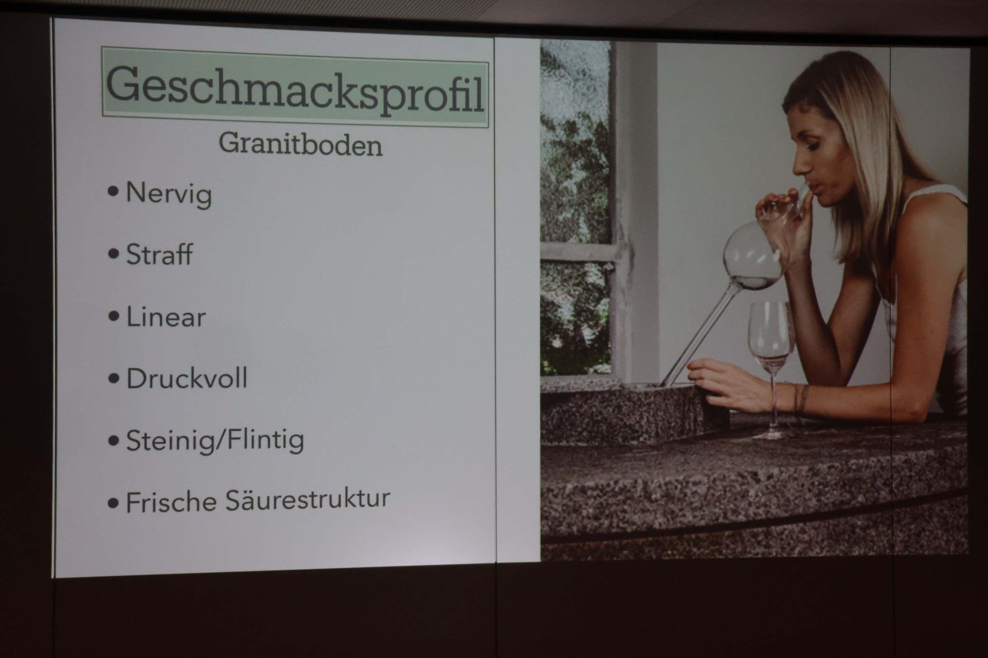 Eidnrücke vom sehr interessanten, informativen und aromenreichen Abend