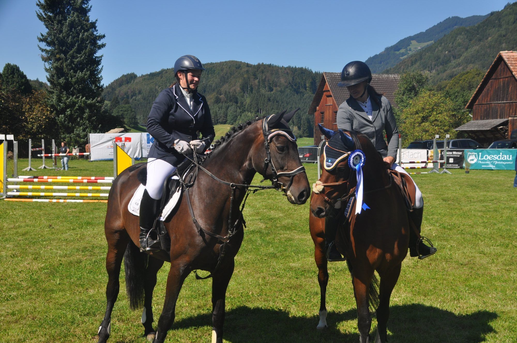 6. Siegerin Andrea Rose und Franziska Kaschner