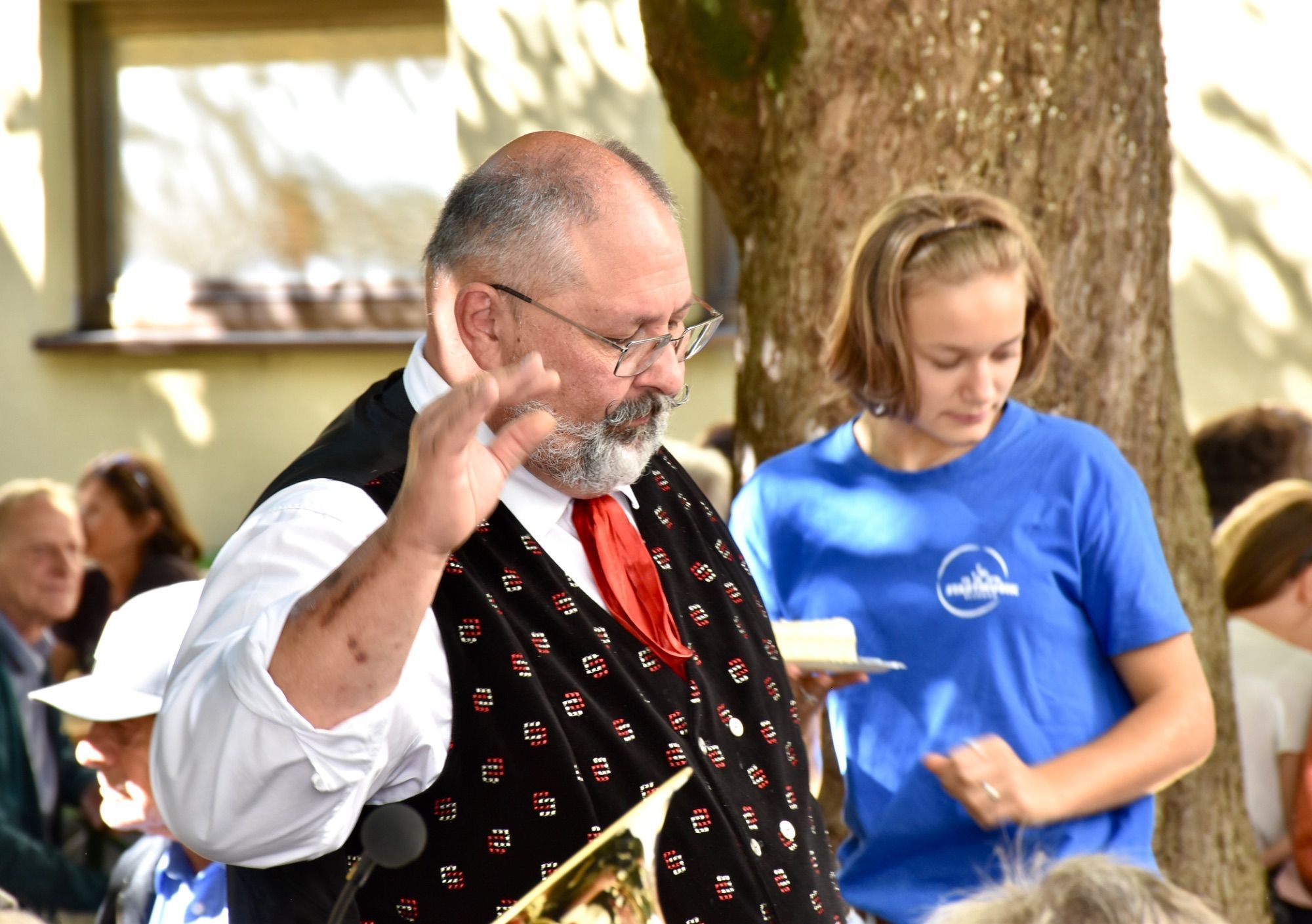 Städtle-Frühschoppen der Stadtmusik Bludenz im Bayrischen Garten.