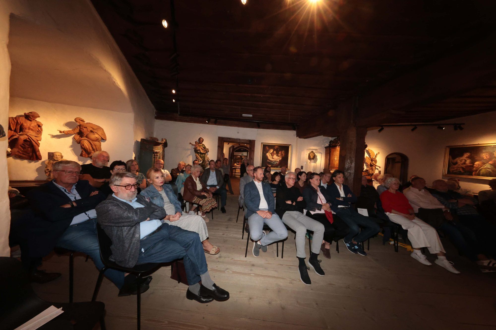 Großes Interesse am Vortrag.