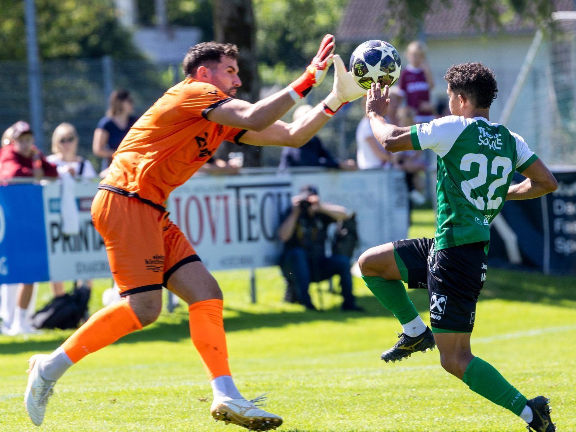 Luka Hammer steht in Rotenberg im Tor. VN-Paulitsch