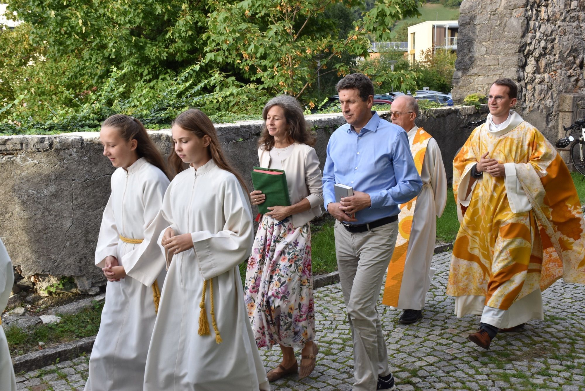 Dankmesse in der St. Laurentiuskirche.
