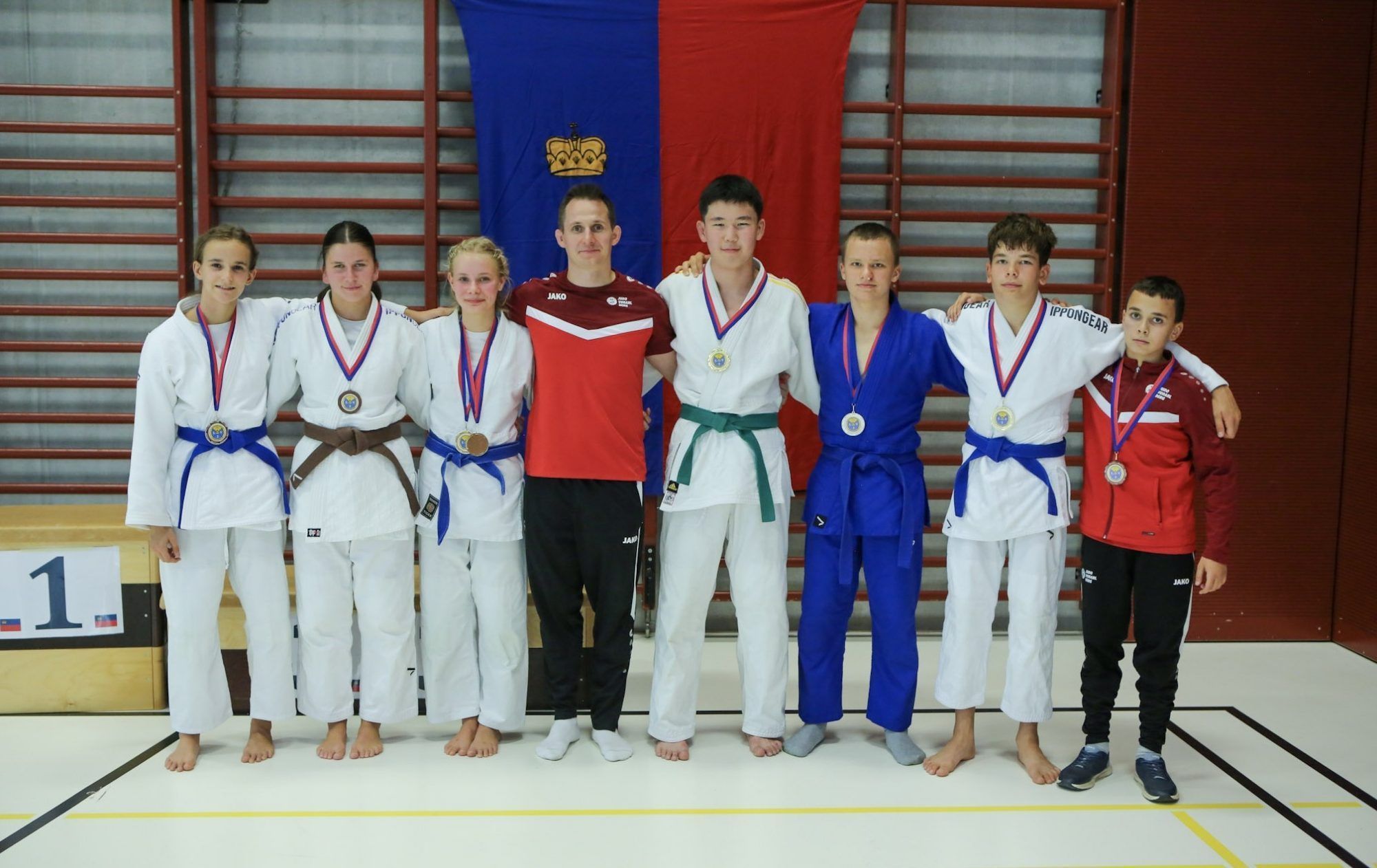 Die jungen Sportler des UJC Dornbirn zeigten in Vaduz starke Leistungen.