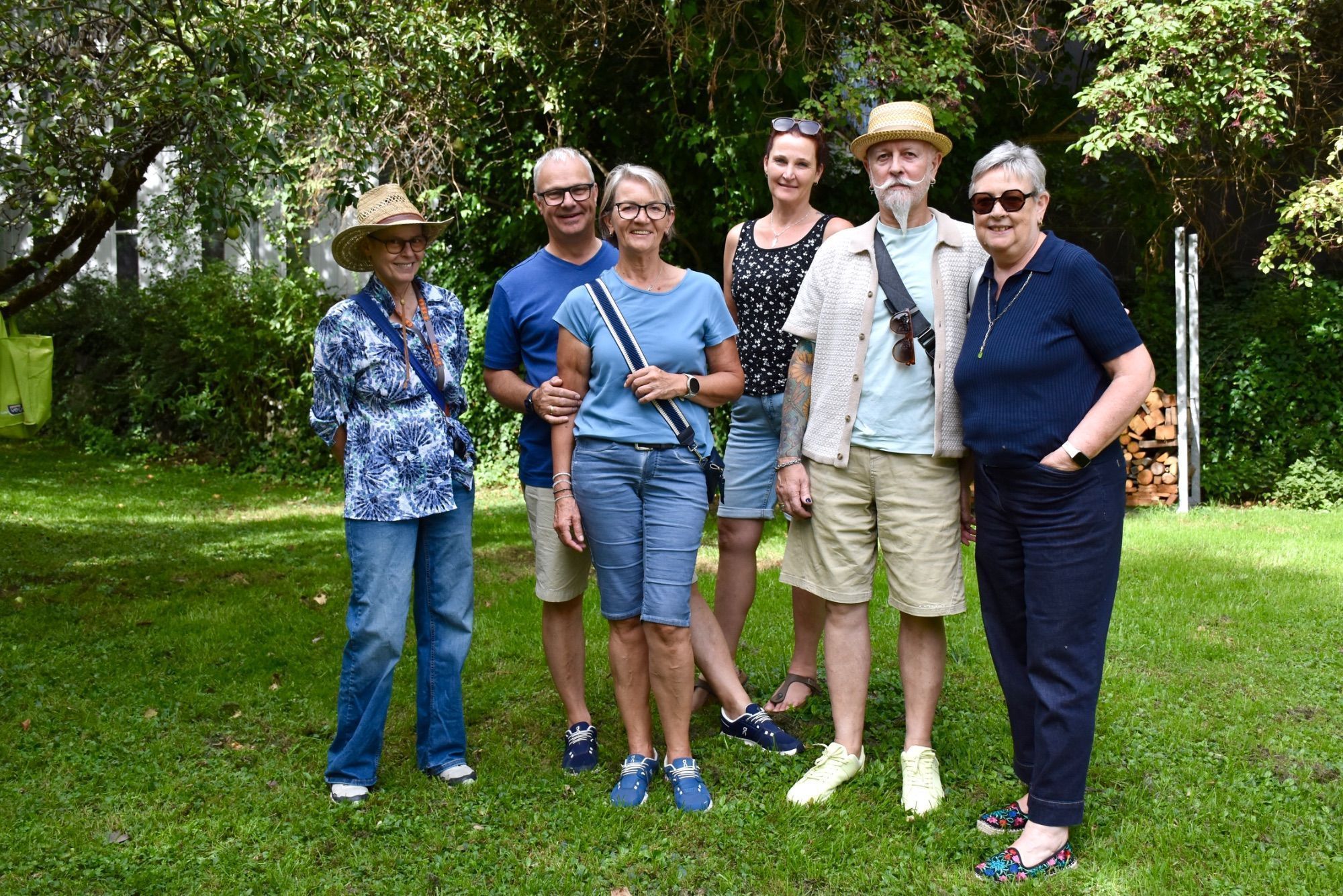 Gabi Lässer, Arthur Pichler und Renate Neuhauser, Maria Marte, Wolfgang und Margit Burtscher.