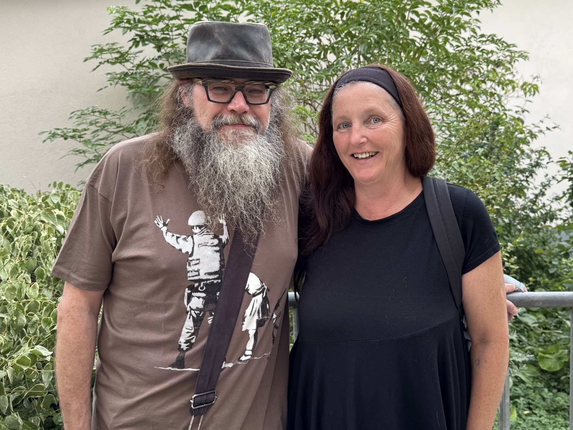 Langjährige Besucher: Emil und Christine Kegele.