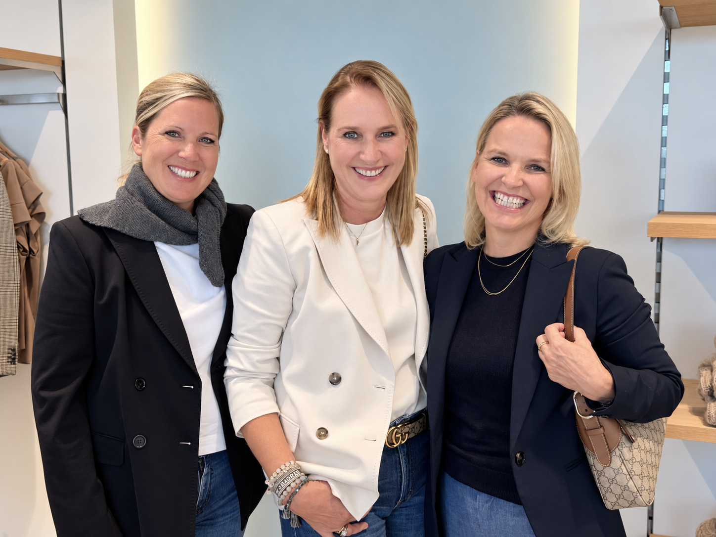 Brigitte Konzett, Claudia Vetter und Birgit Rüf.